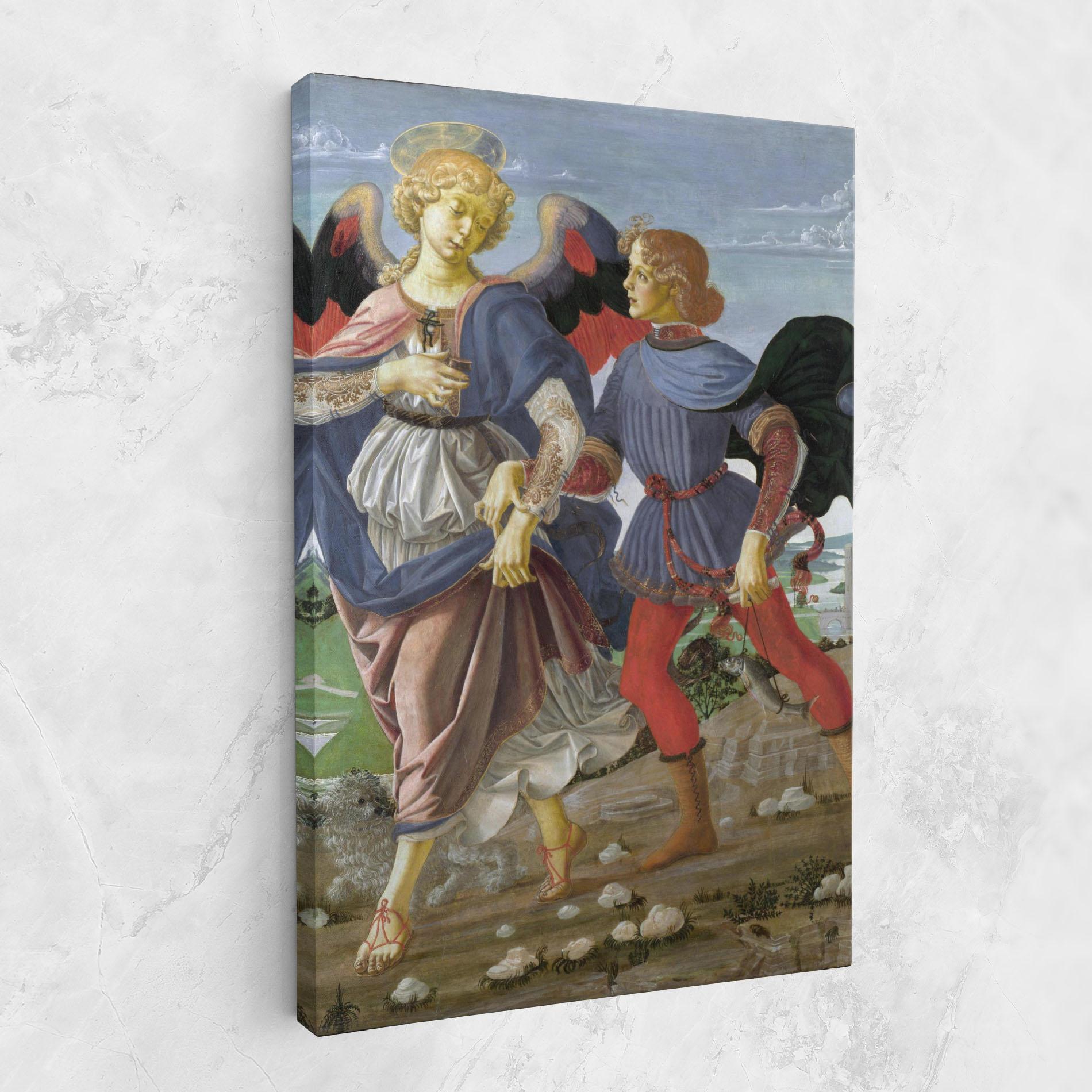 Tablou Canvas Tobias And The Angel mockup 1