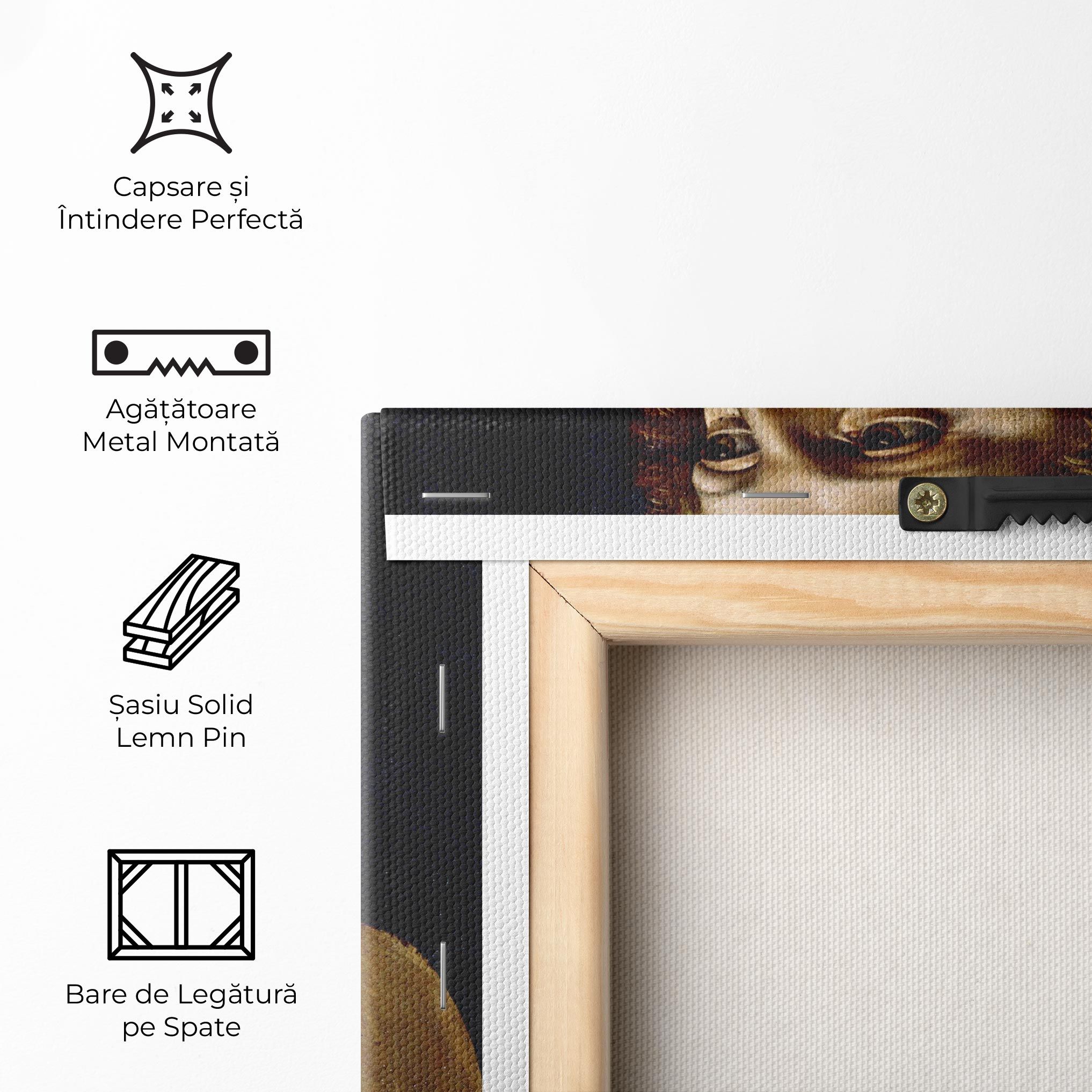 Leonardo Da Vinci's The Portrait Of A Musician mockup 5