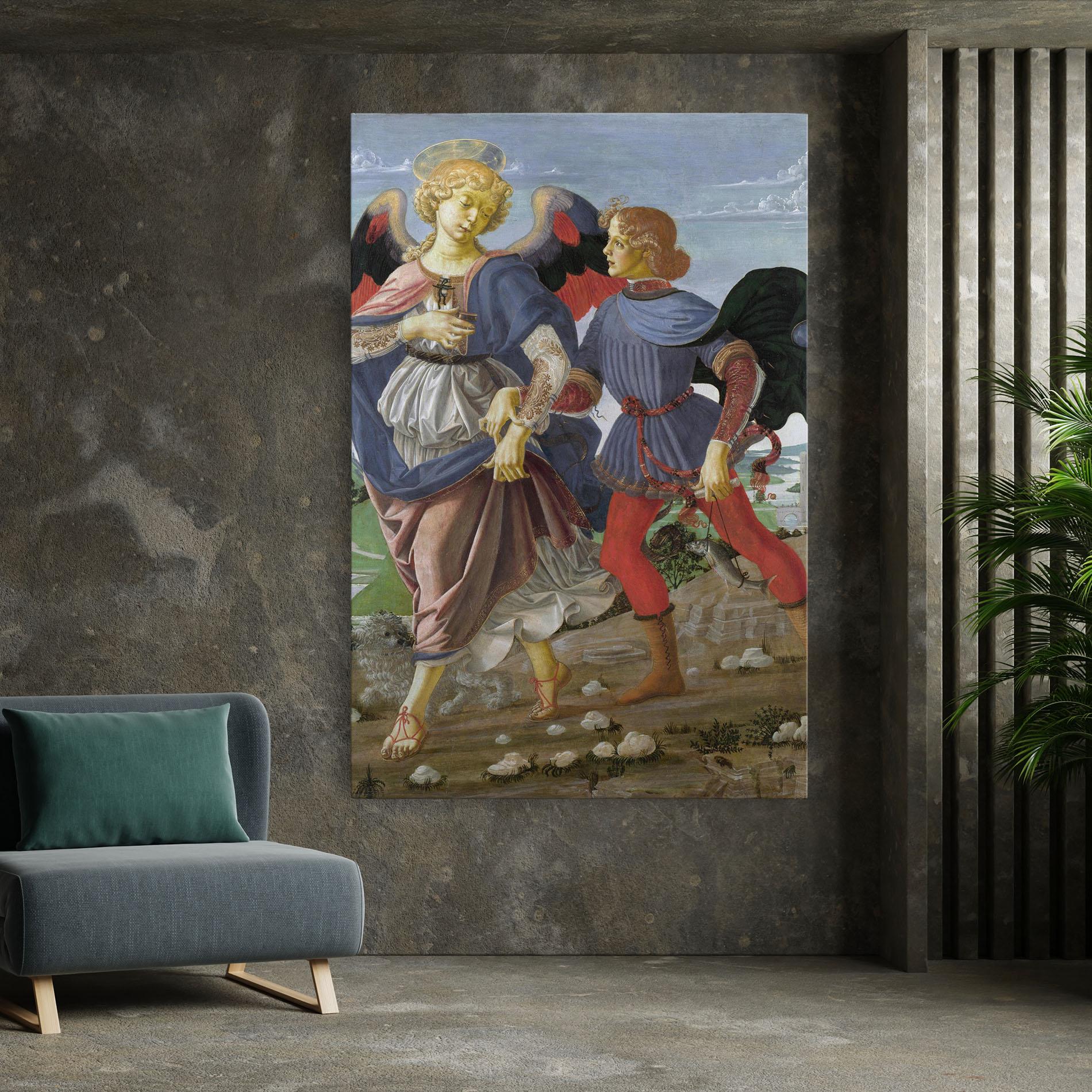 Tablou Canvas Tobias And The Angel mockup 7