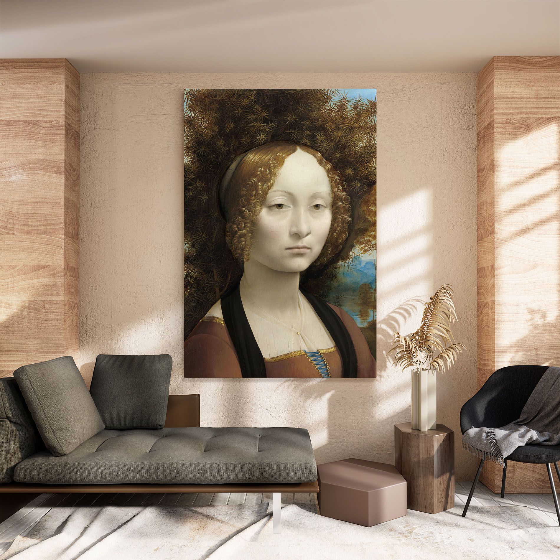 Leonardo Da Vinci Ginevra De Benci mockup 8
