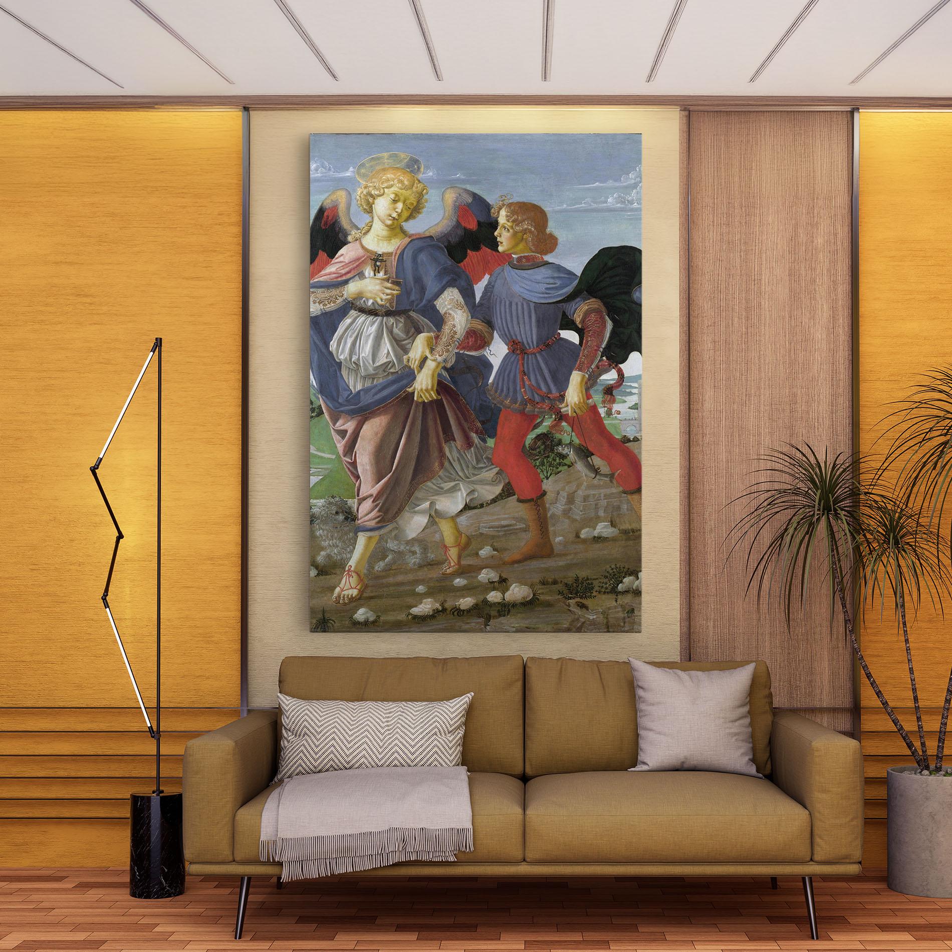 Tablou Canvas Tobias And The Angel mockup 9