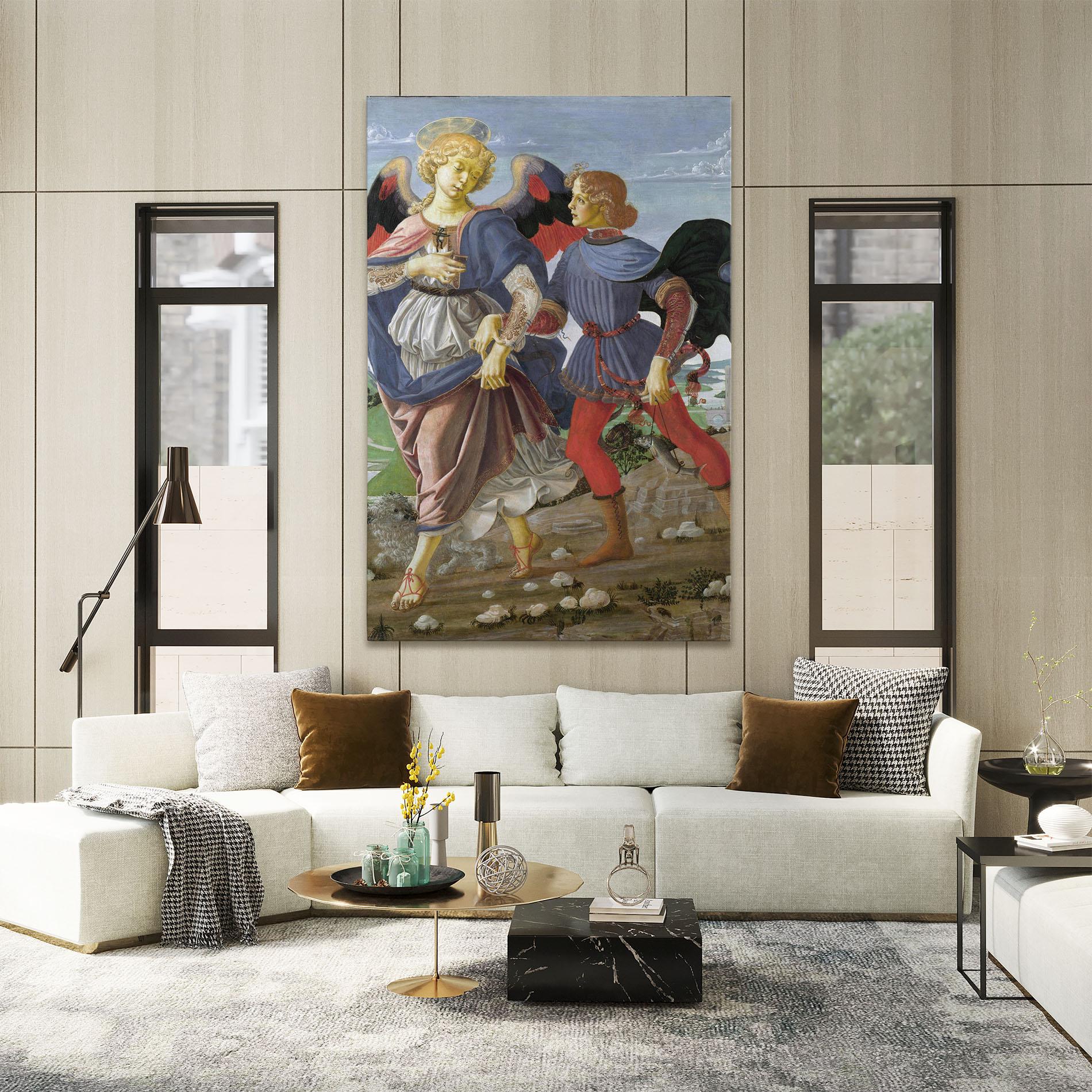 Tablou Canvas Tobias And The Angel mockup 2