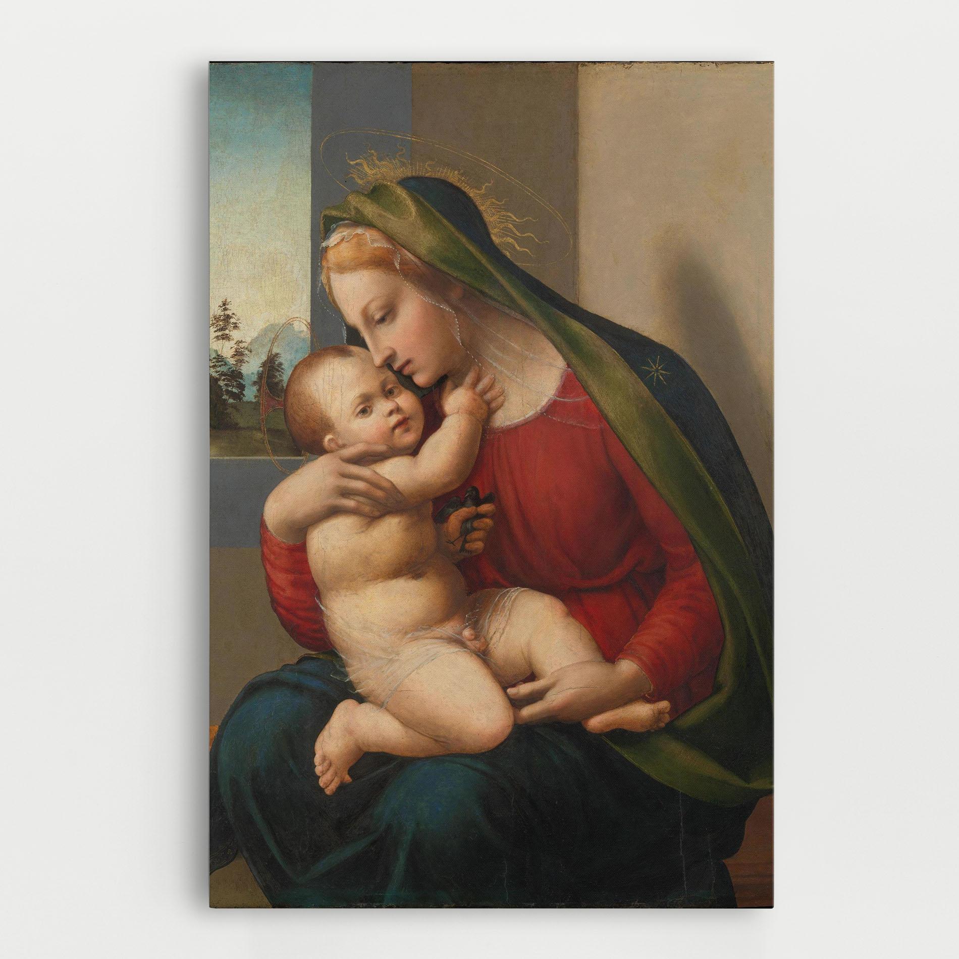 Tablou Canvas Madonna And Child mockup 0