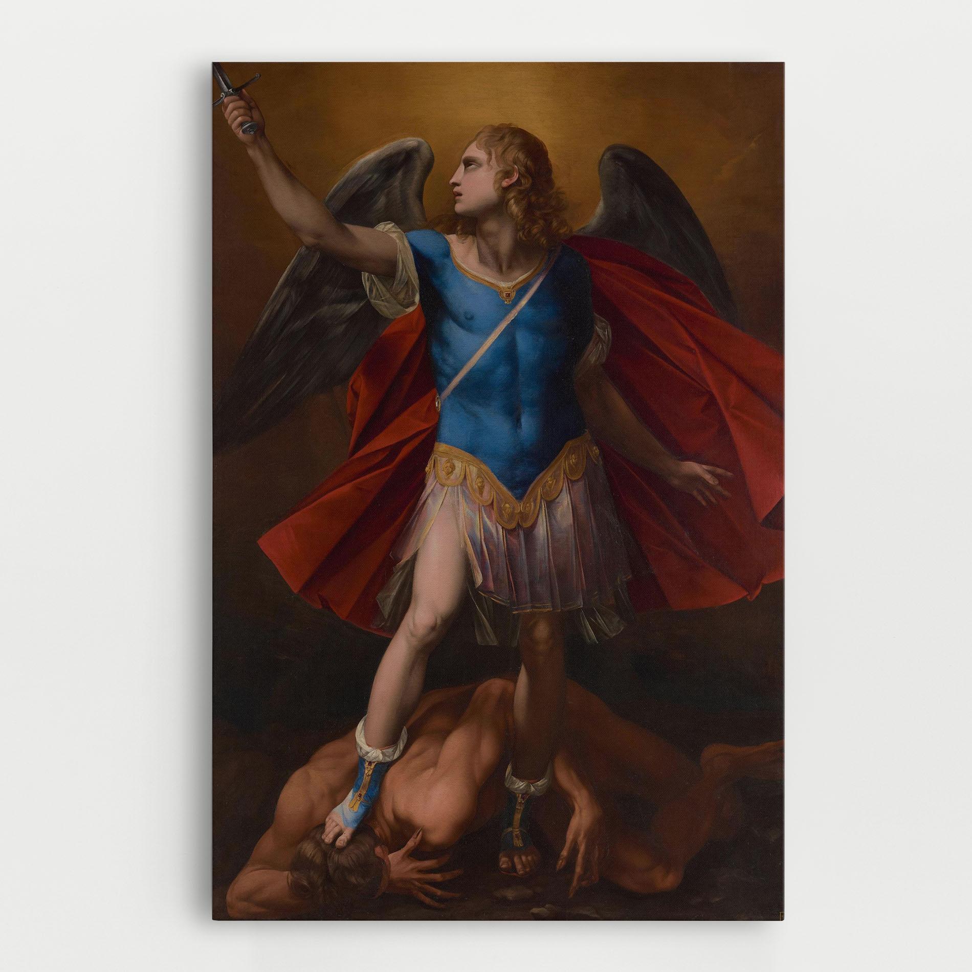 Tablou Canvas Sword In Upraised mockup 0