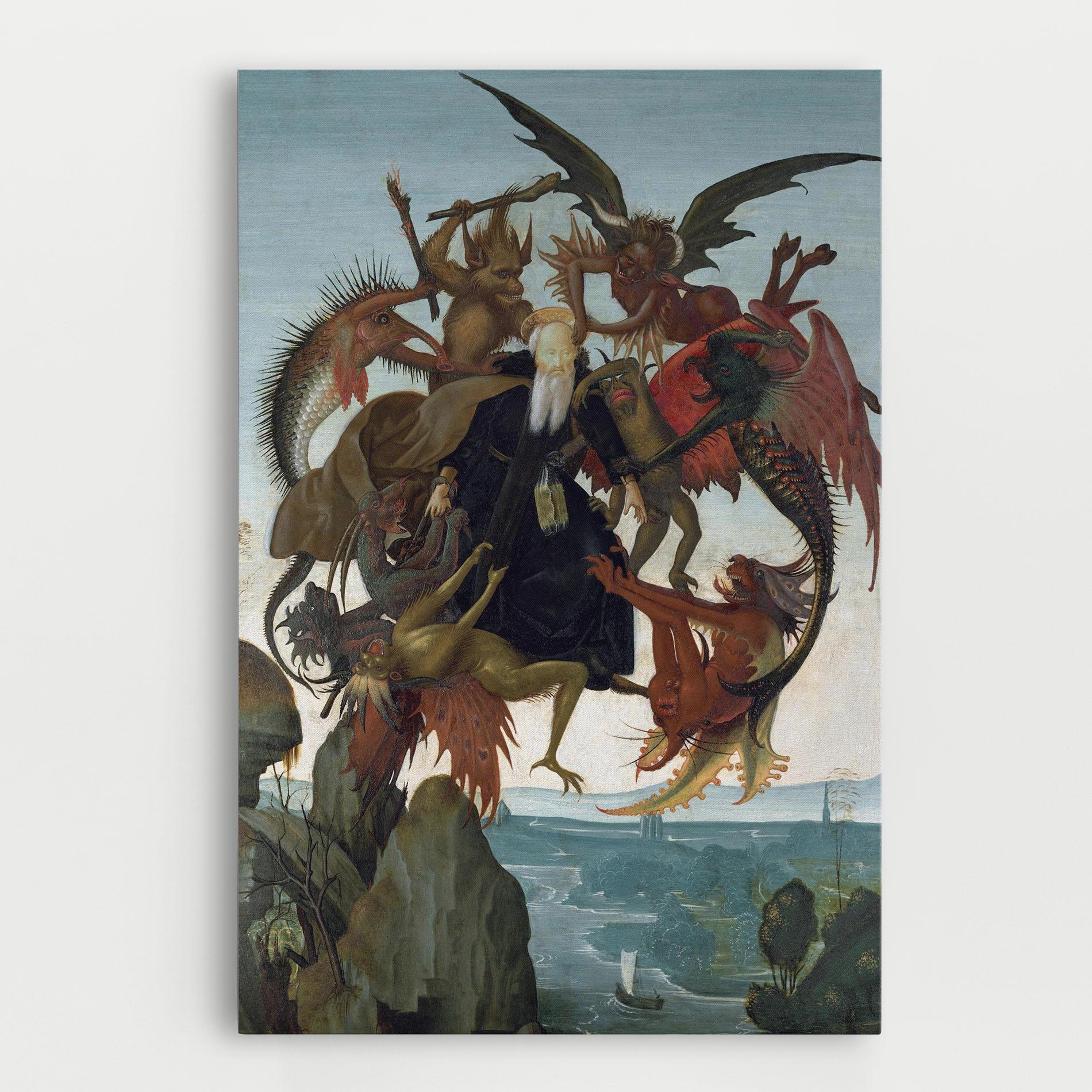 Tablou Canvas Torment Of Saint mockup 0