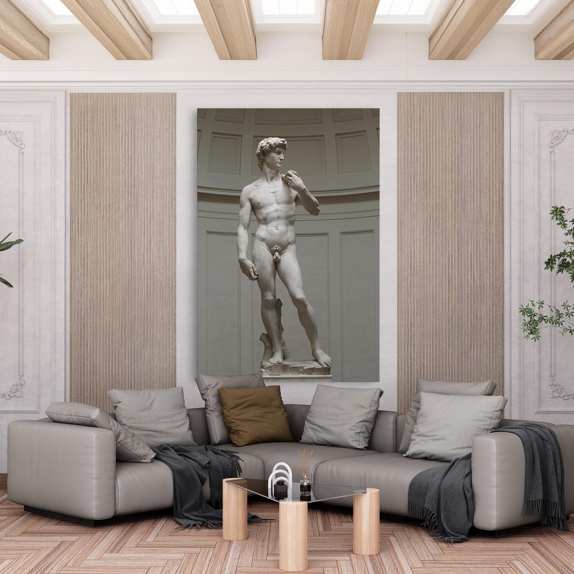 Tablou Canvas Michelangelo Statue mockup 6
