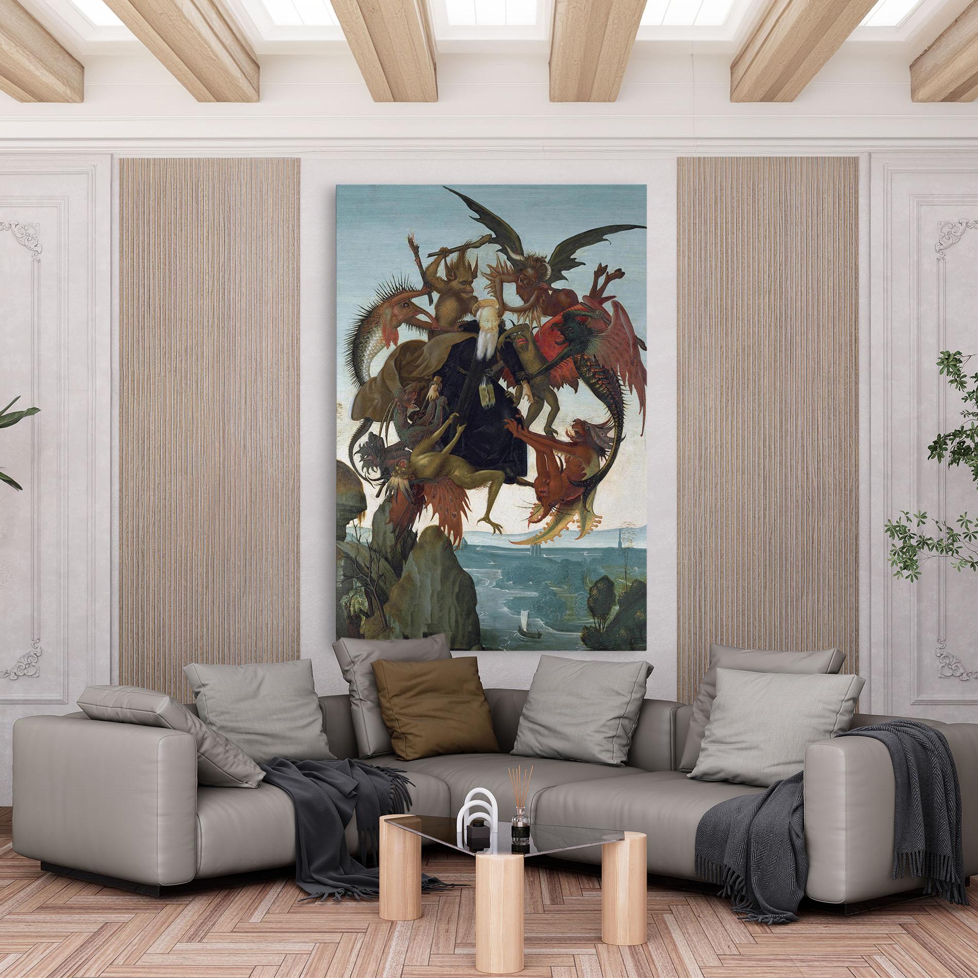 Tablou Canvas Torment Of Saint mockup 6