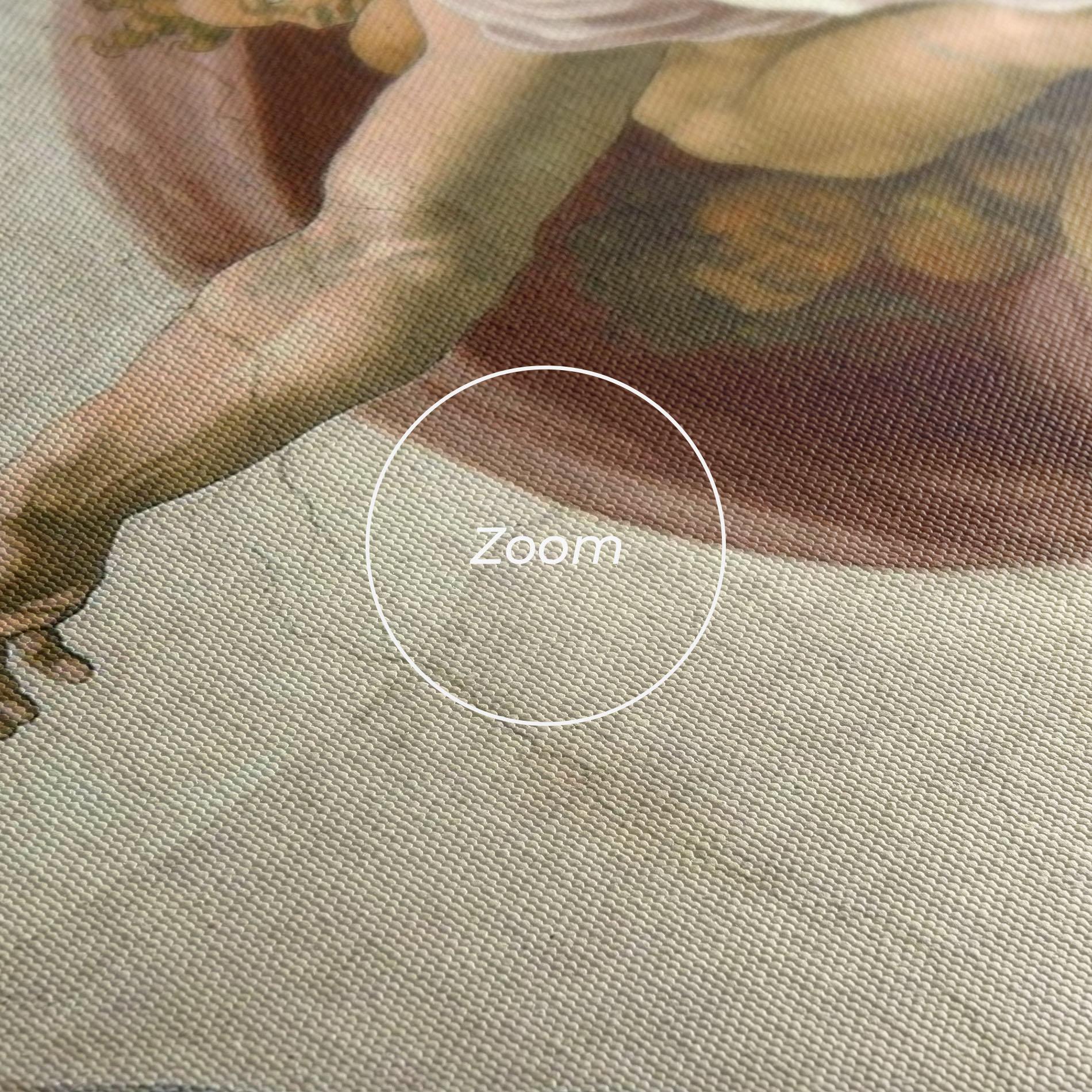 Tablou Canvas The Creation Of Adam mockup 3