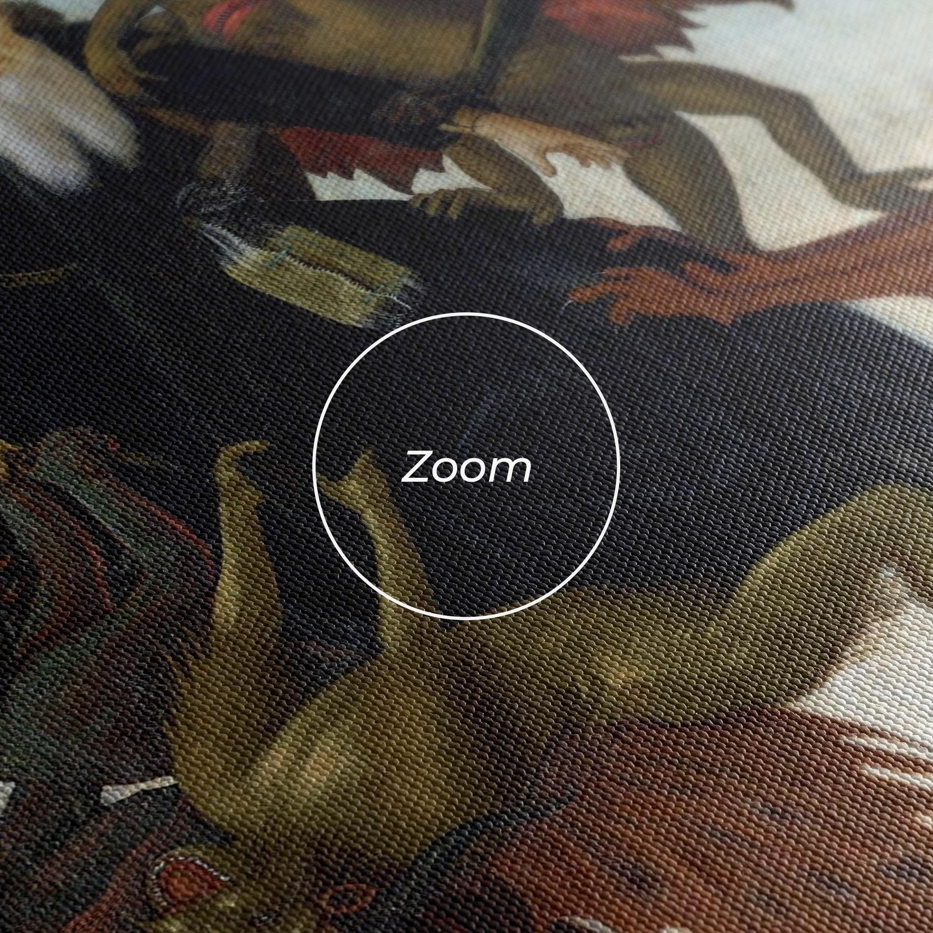 Tablou Canvas Torment Of Saint mockup 3