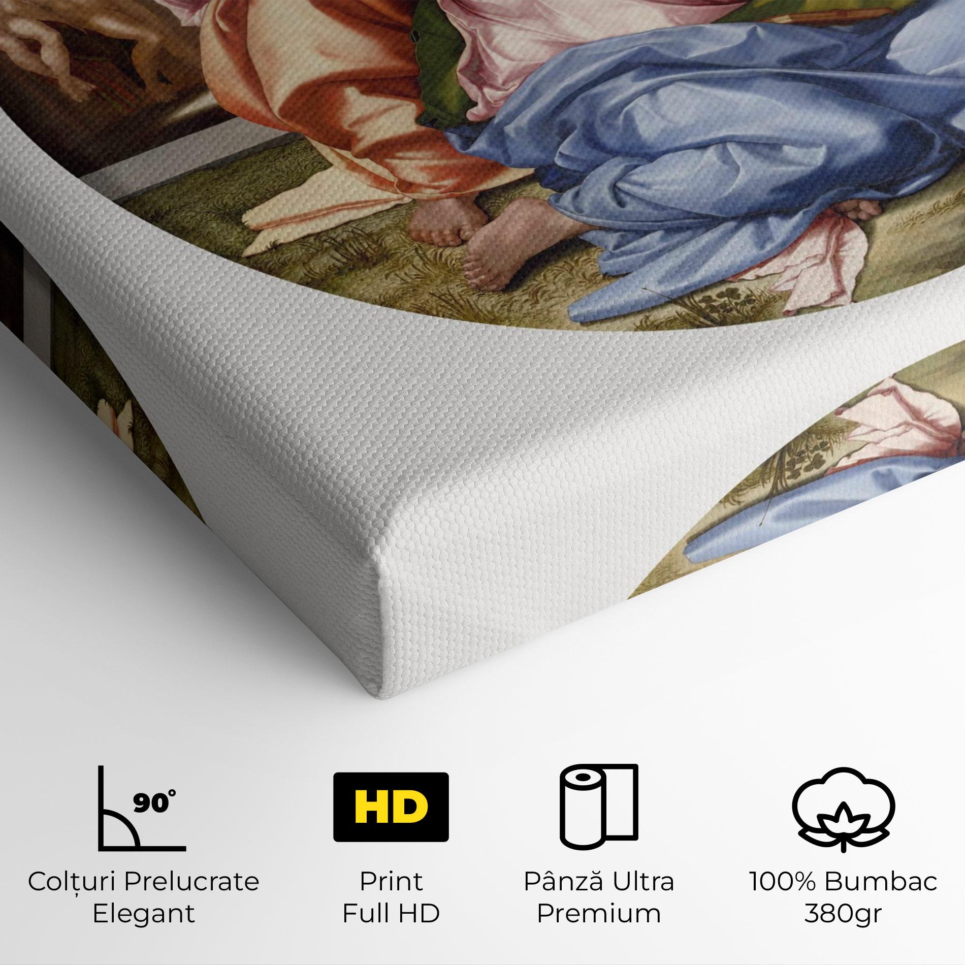 Tablou Canvas Doni Tondo mockup 4