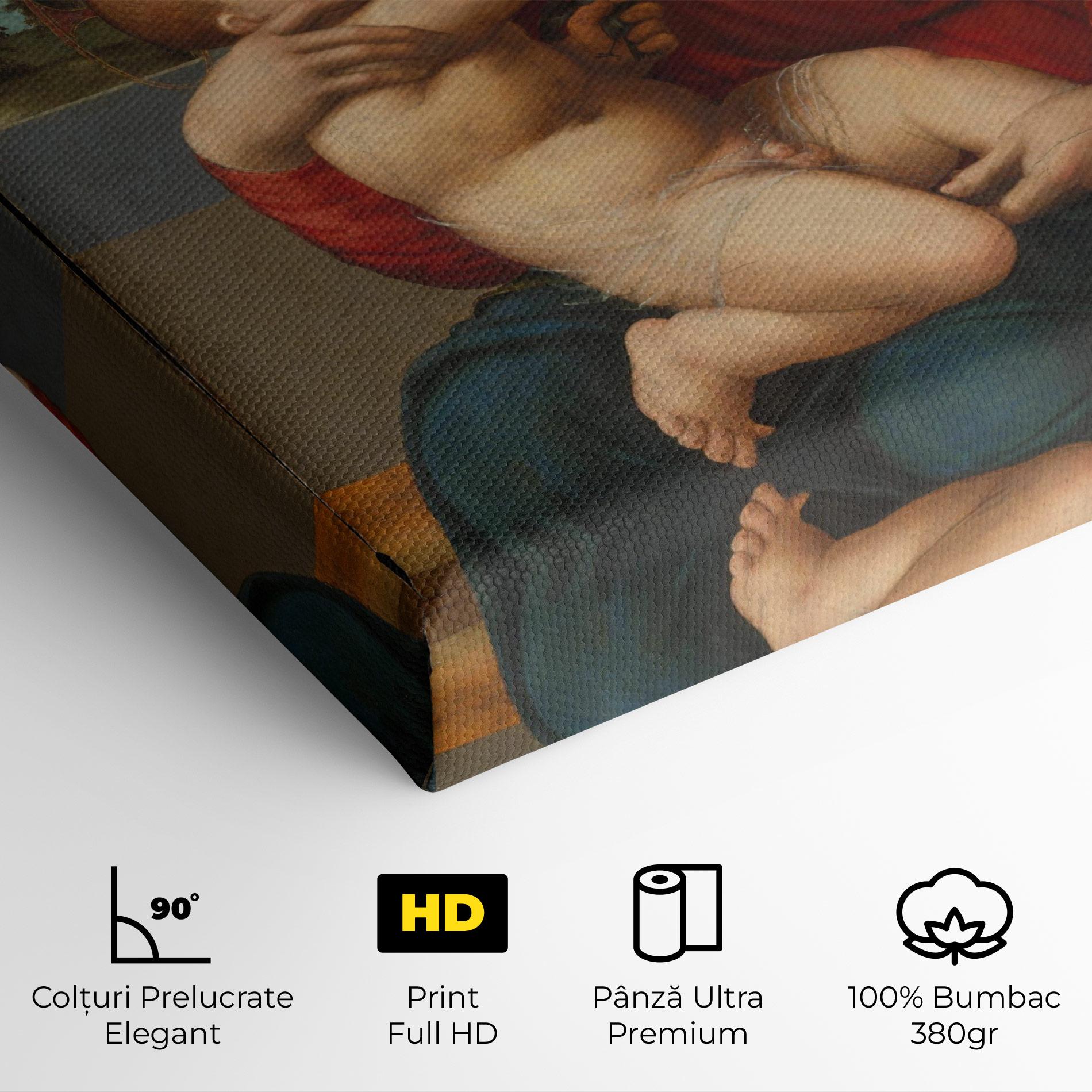 Tablou Canvas Madonna And Child mockup 4