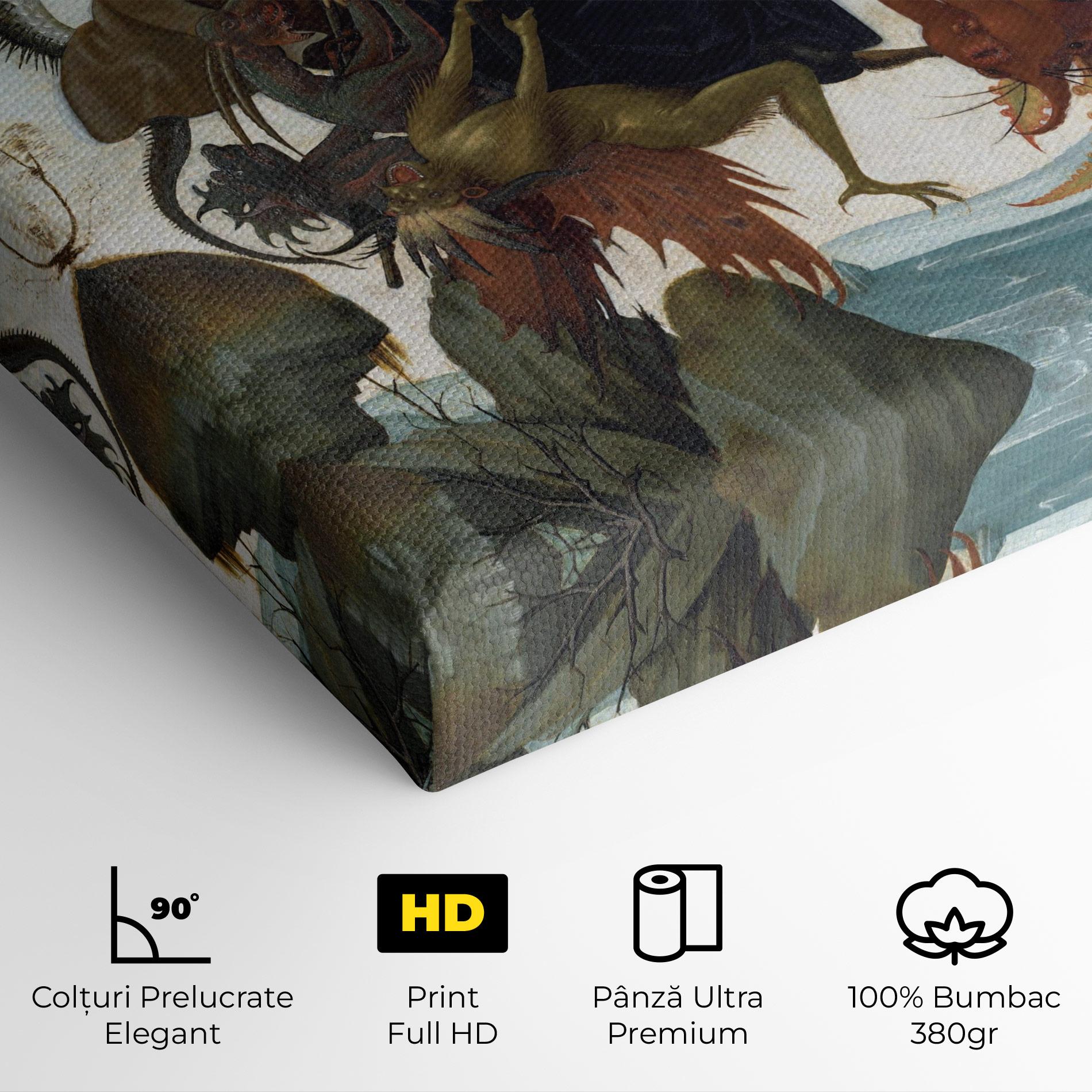Tablou Canvas Torment Of Saint mockup 4