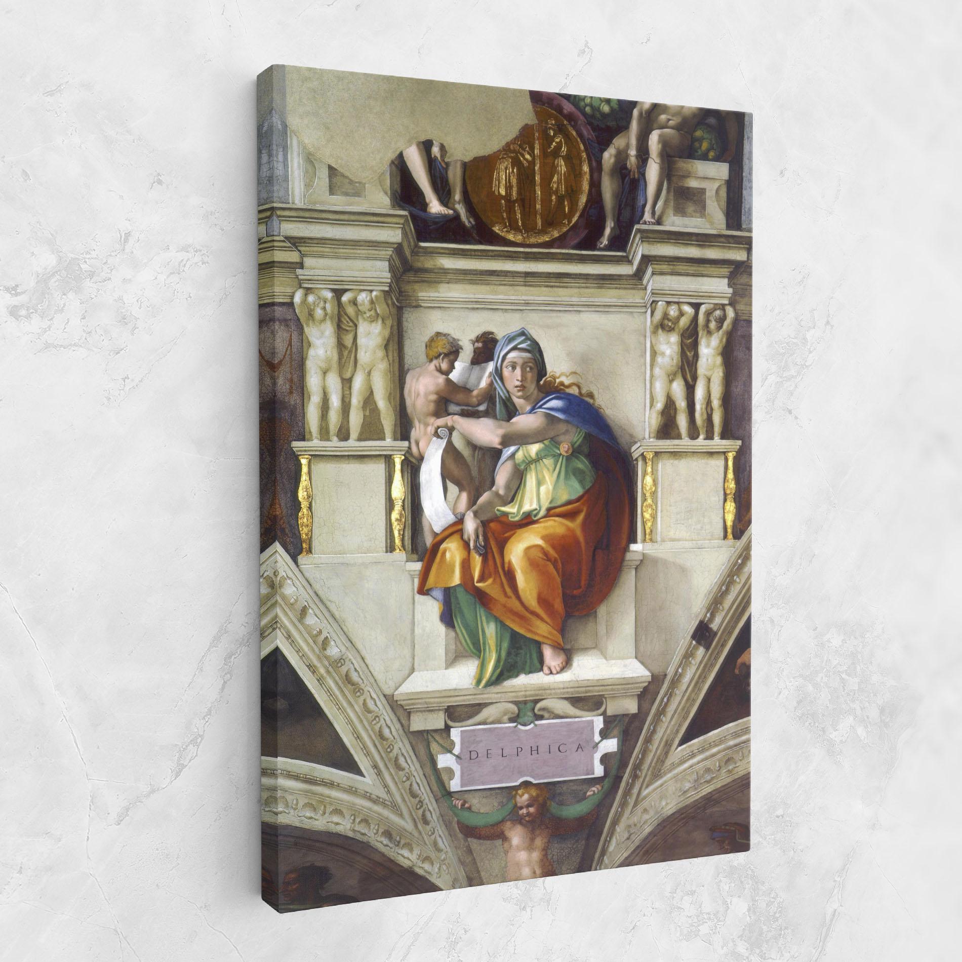 Tablou Canvas Delphic Sibyl mockup 1