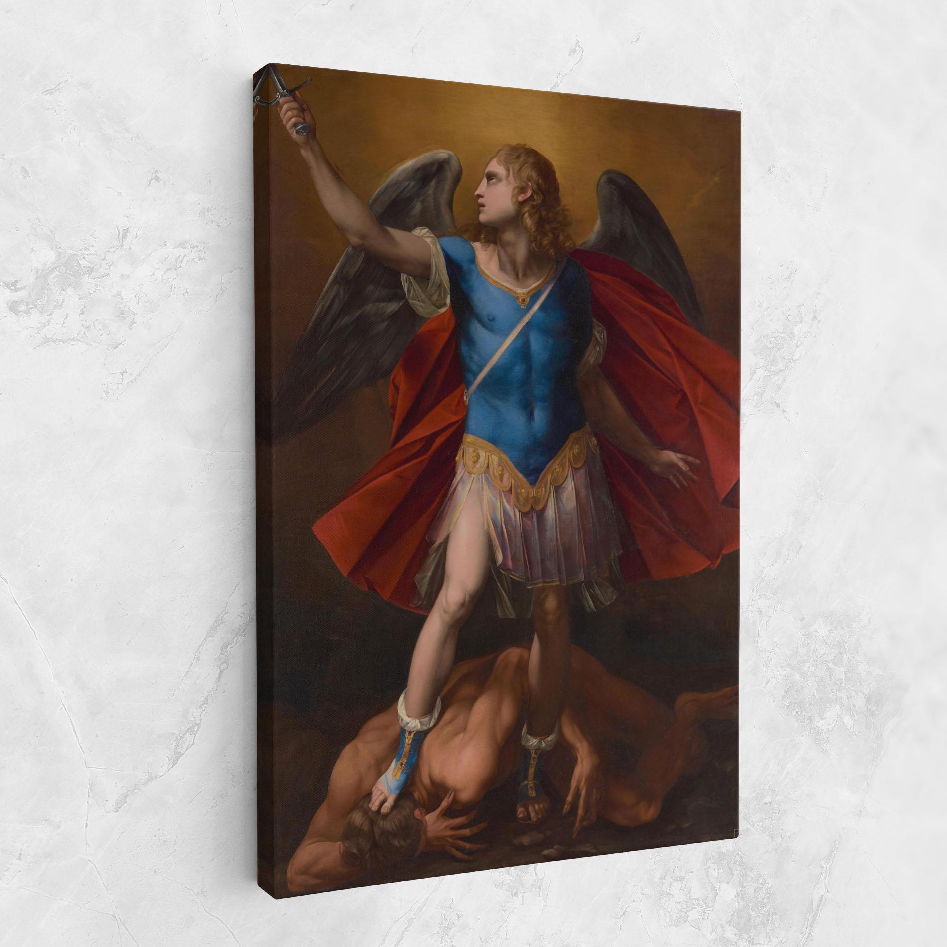 Tablou Canvas Sword In Upraised mockup 1