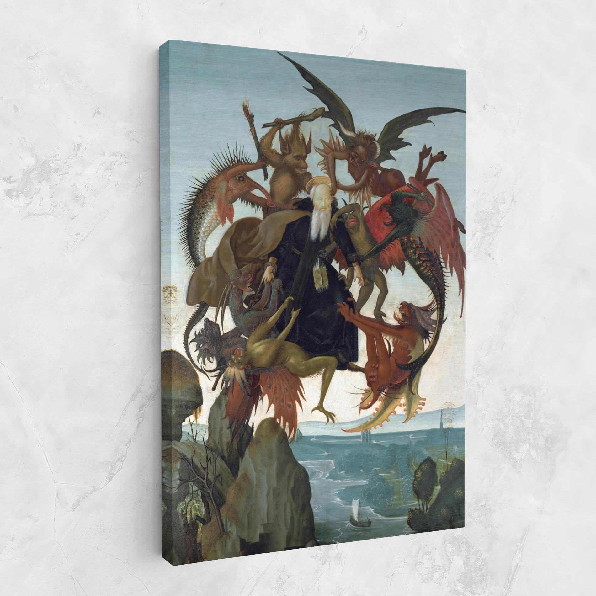 Tablou Canvas Torment Of Saint mockup 1