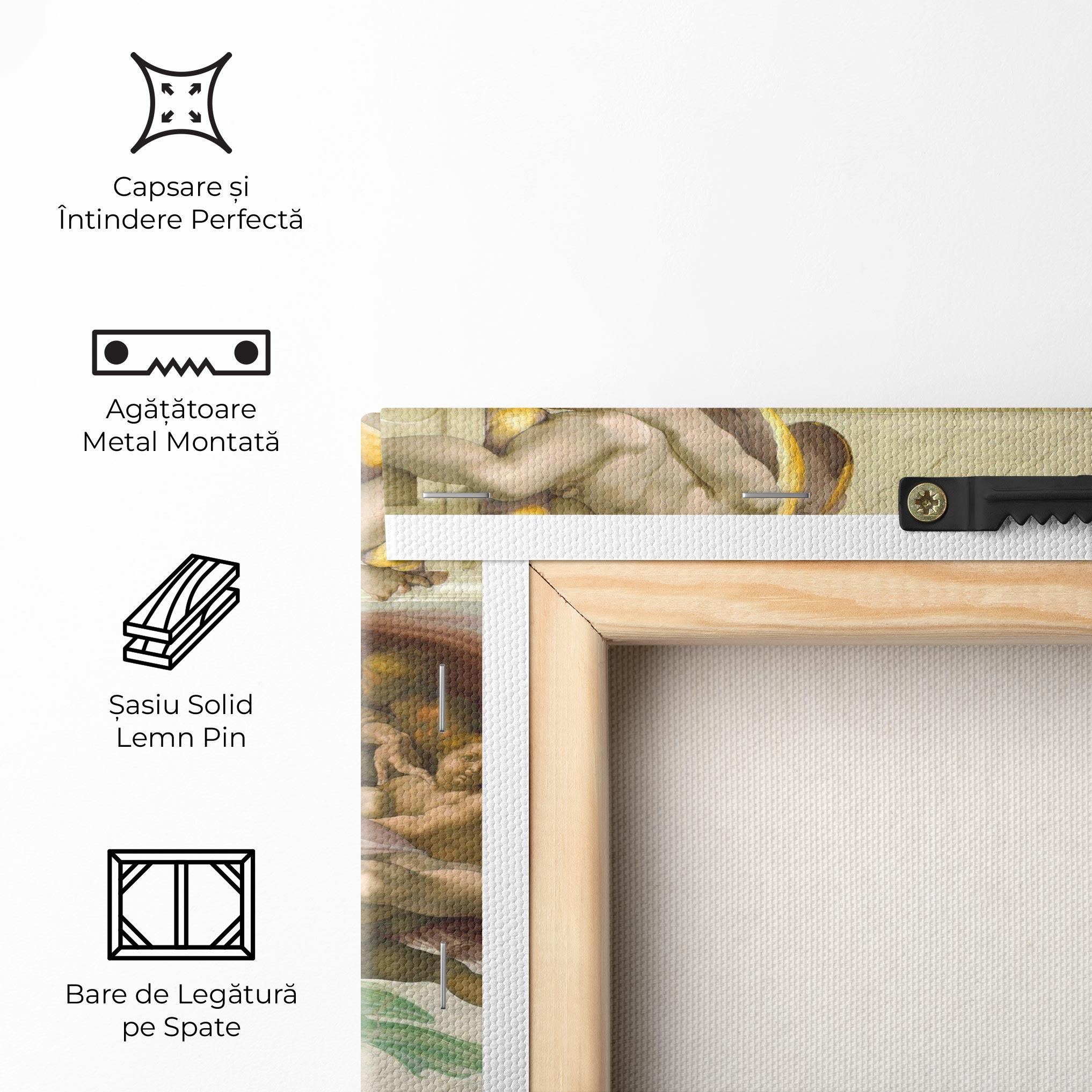 Tablou Canvas Creacion De Adam mockup 5