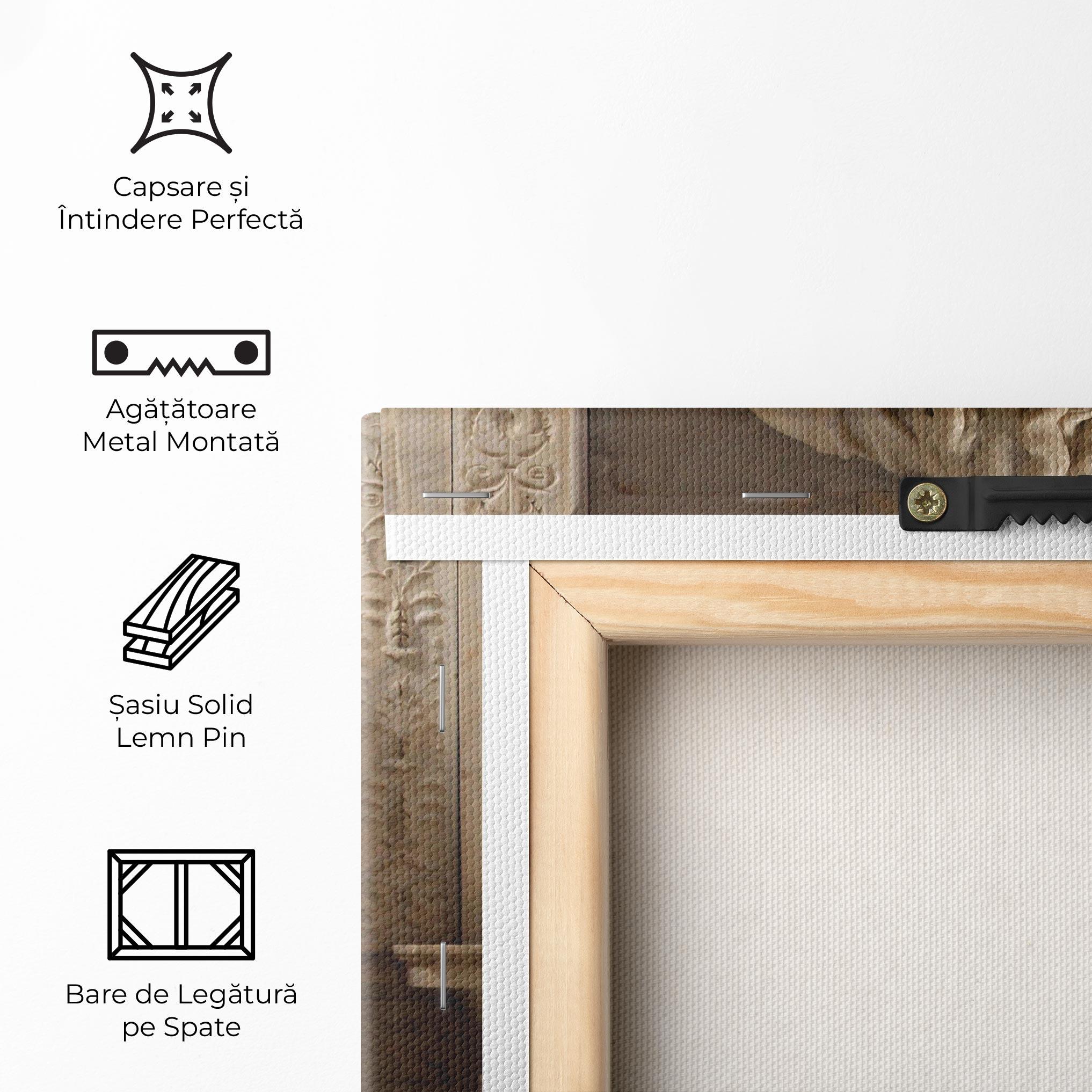 Tablou Canvas Statue Moses mockup 5