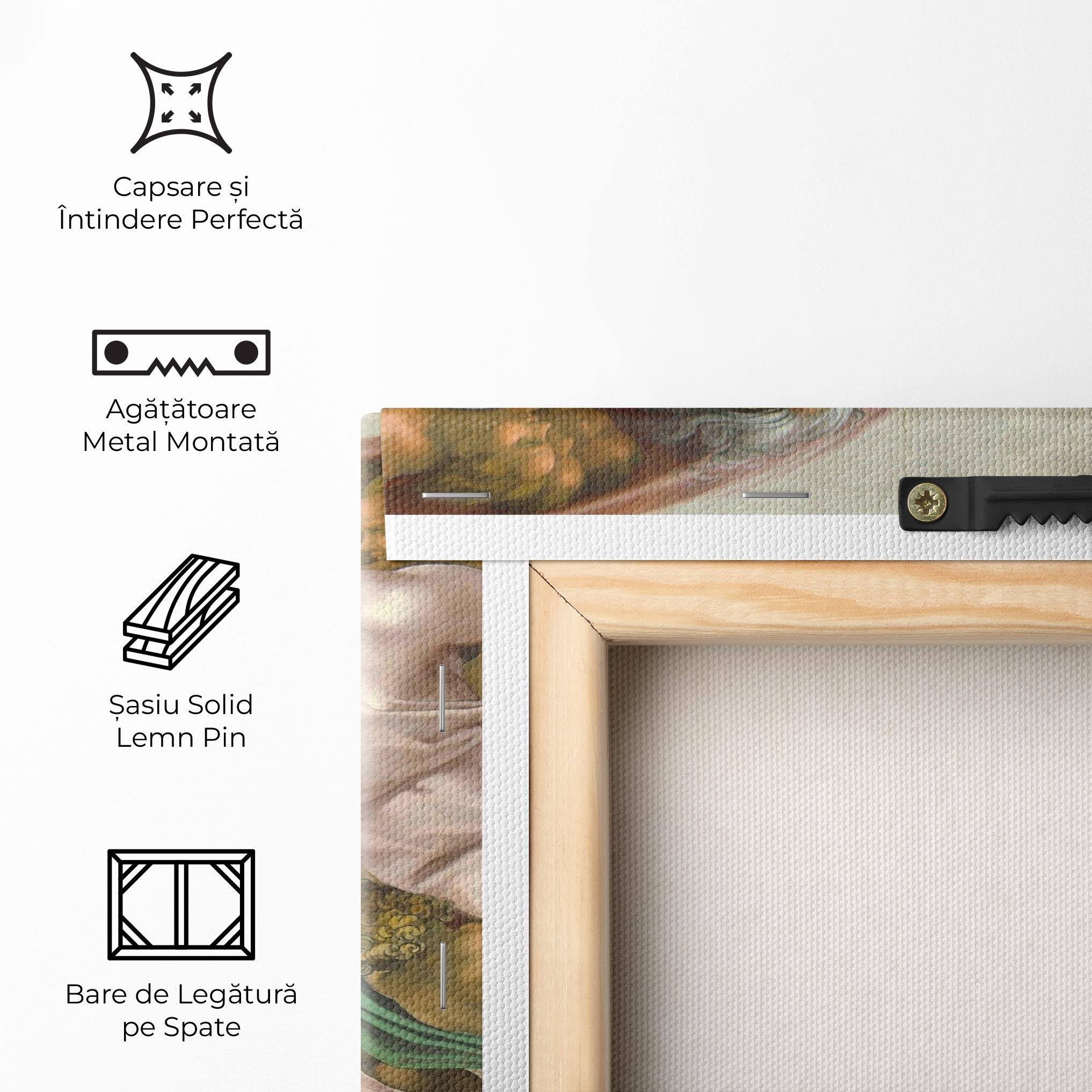 Tablou Canvas The Creation Of Adam mockup 5