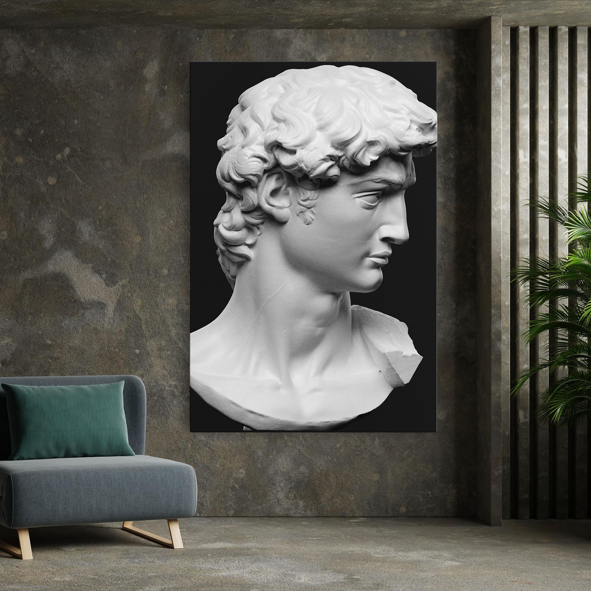 Tablou Canvas David Head mockup 7