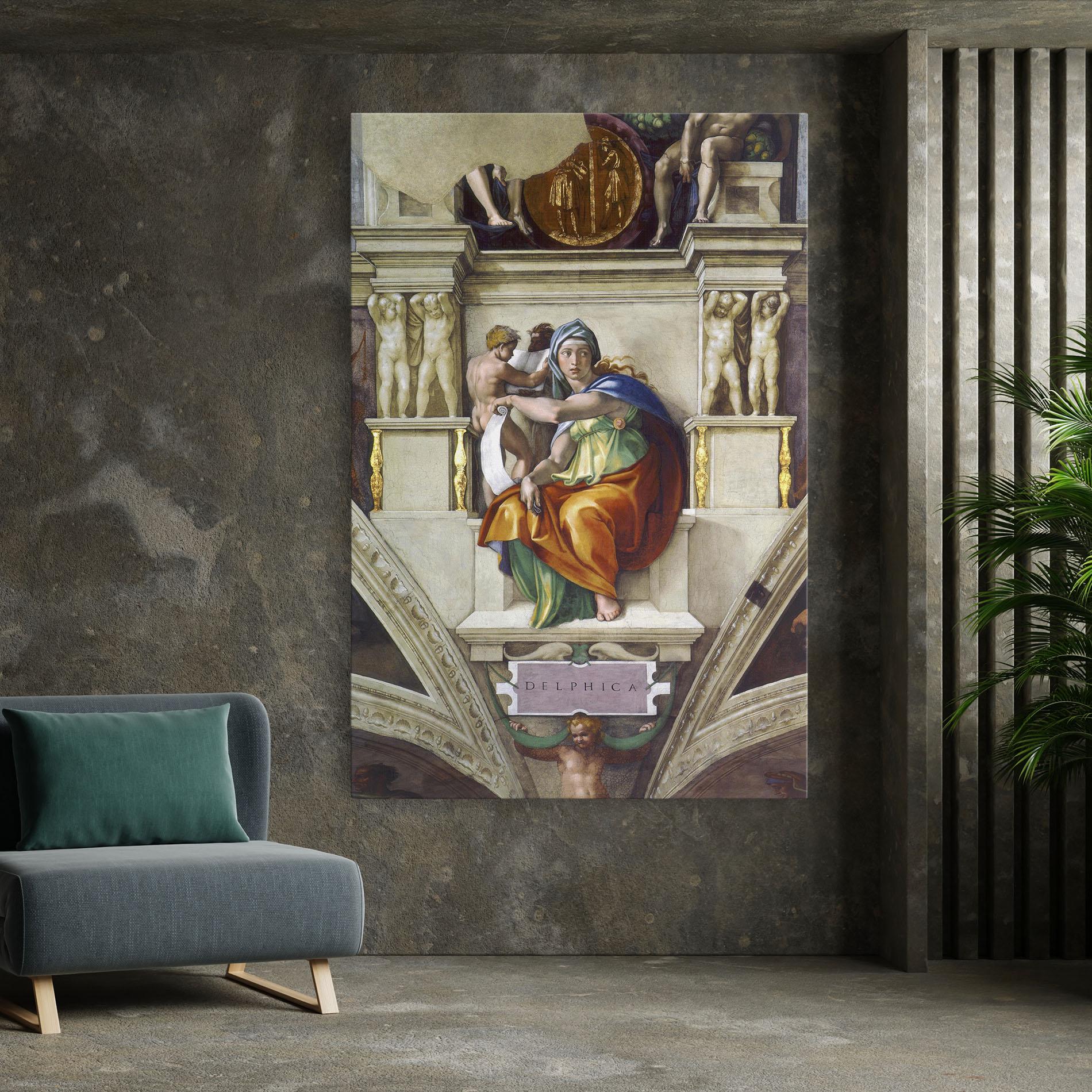 Tablou Canvas Delphic Sibyl mockup 7