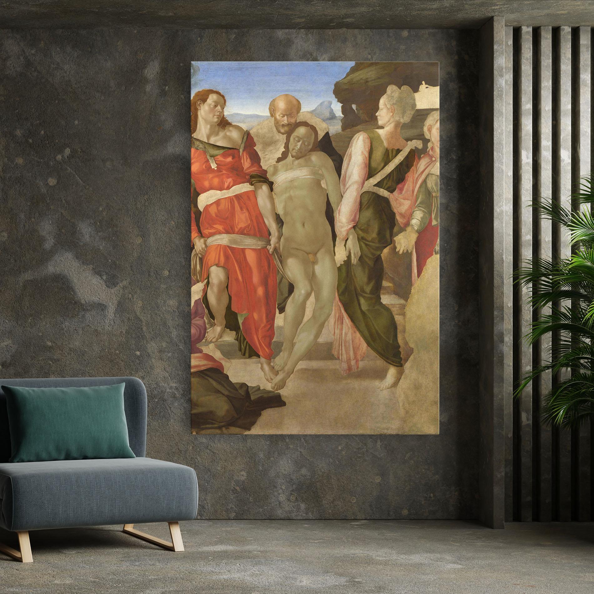 Tablou Canvas Entombment mockup 7