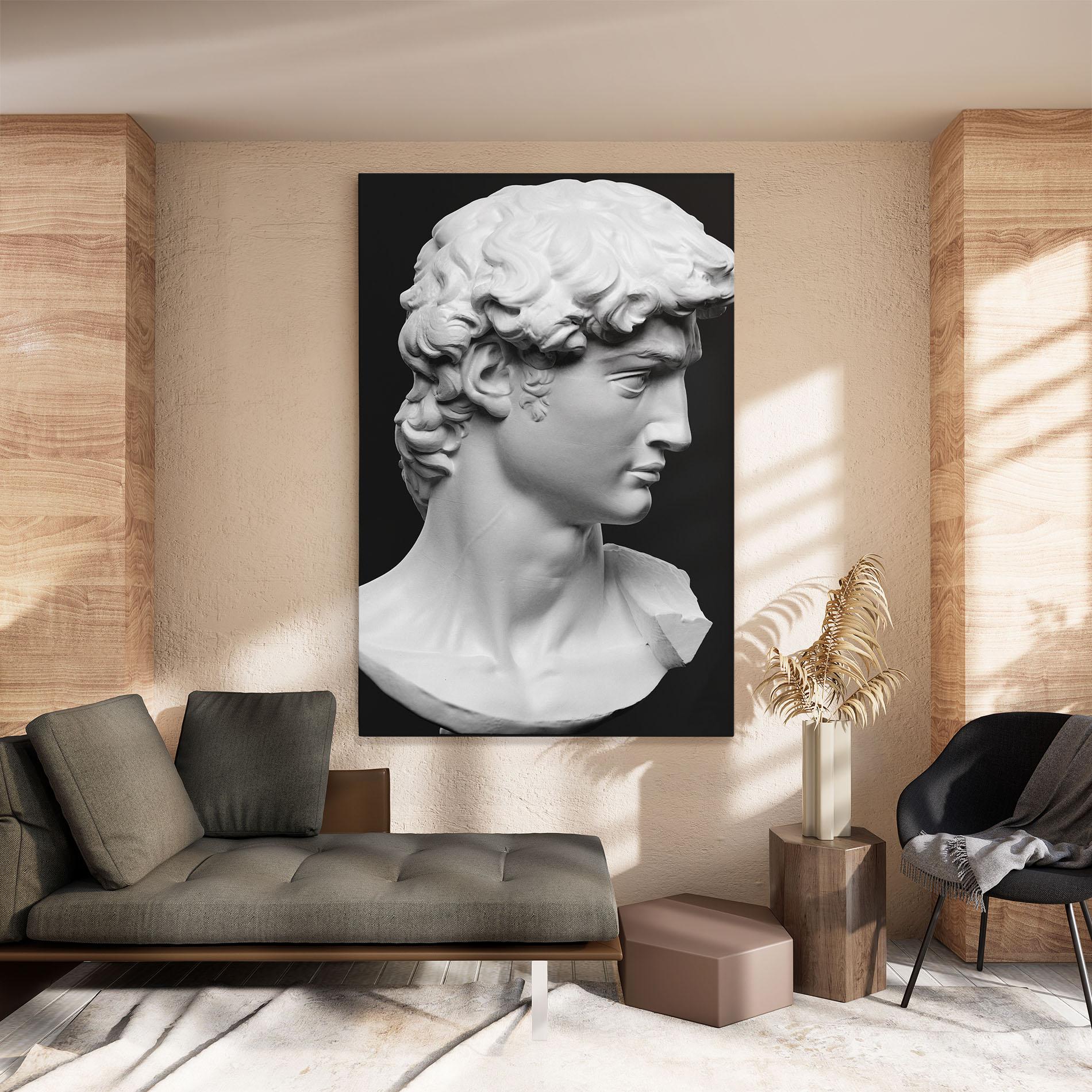 Tablou Canvas David Head mockup 8