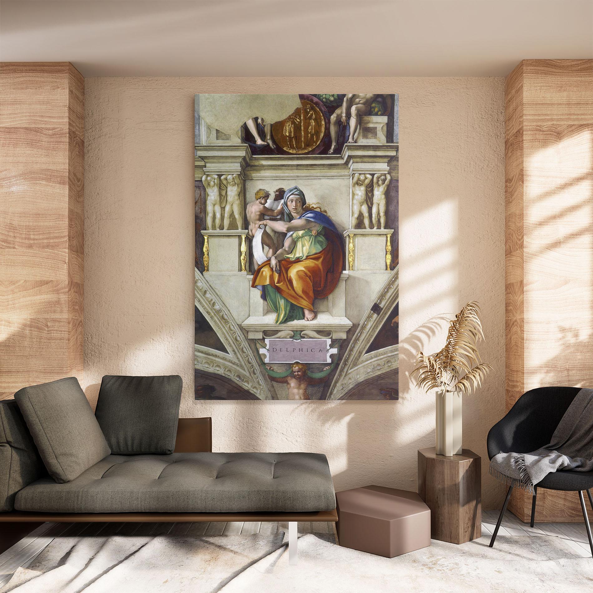 Tablou Canvas Delphic Sibyl mockup 8