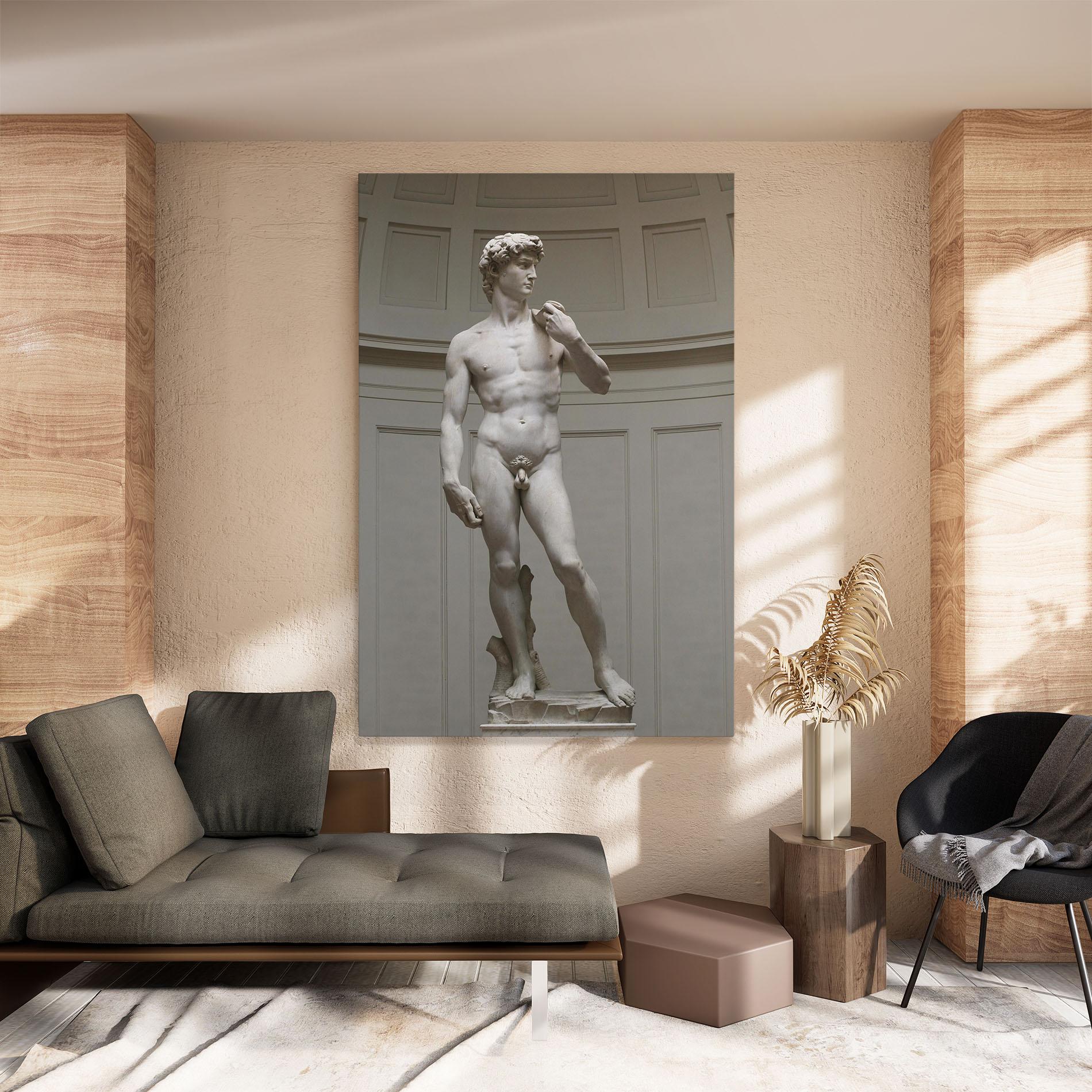 Tablou Canvas Michelangelo Statue mockup 8