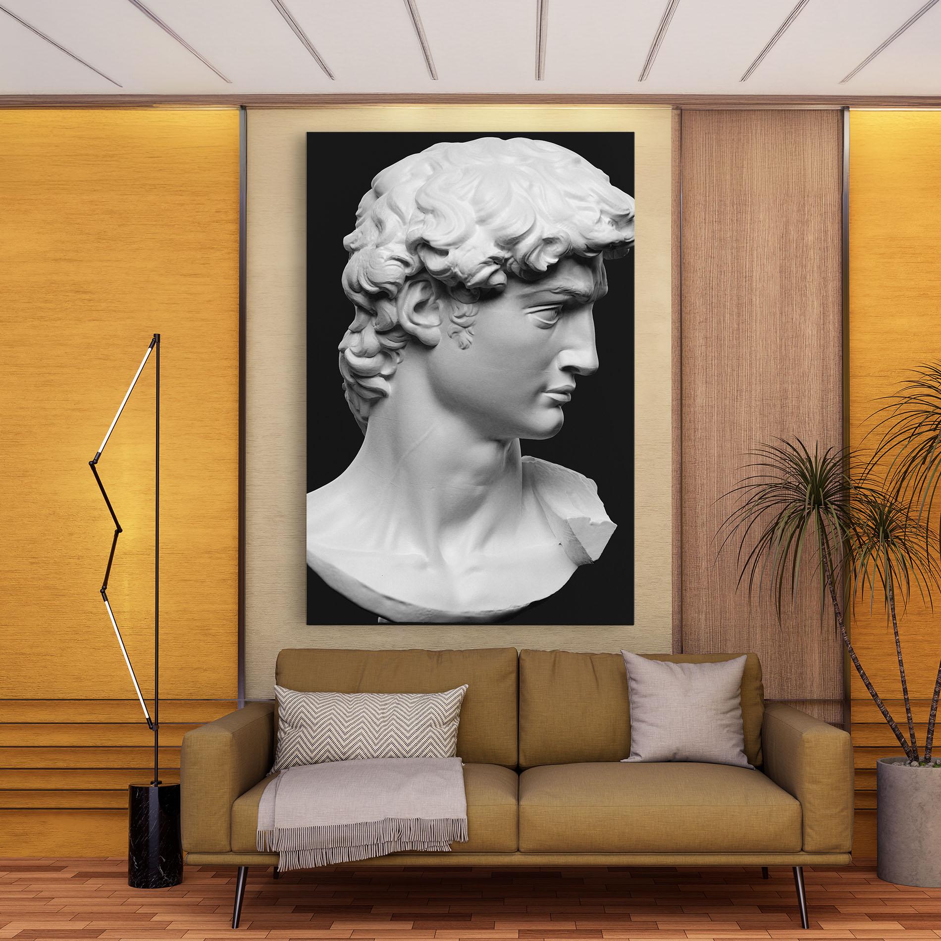 Tablou Canvas David Head mockup 9