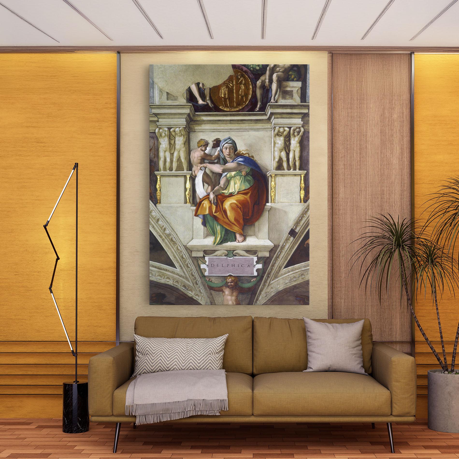 Tablou Canvas Delphic Sibyl mockup 9