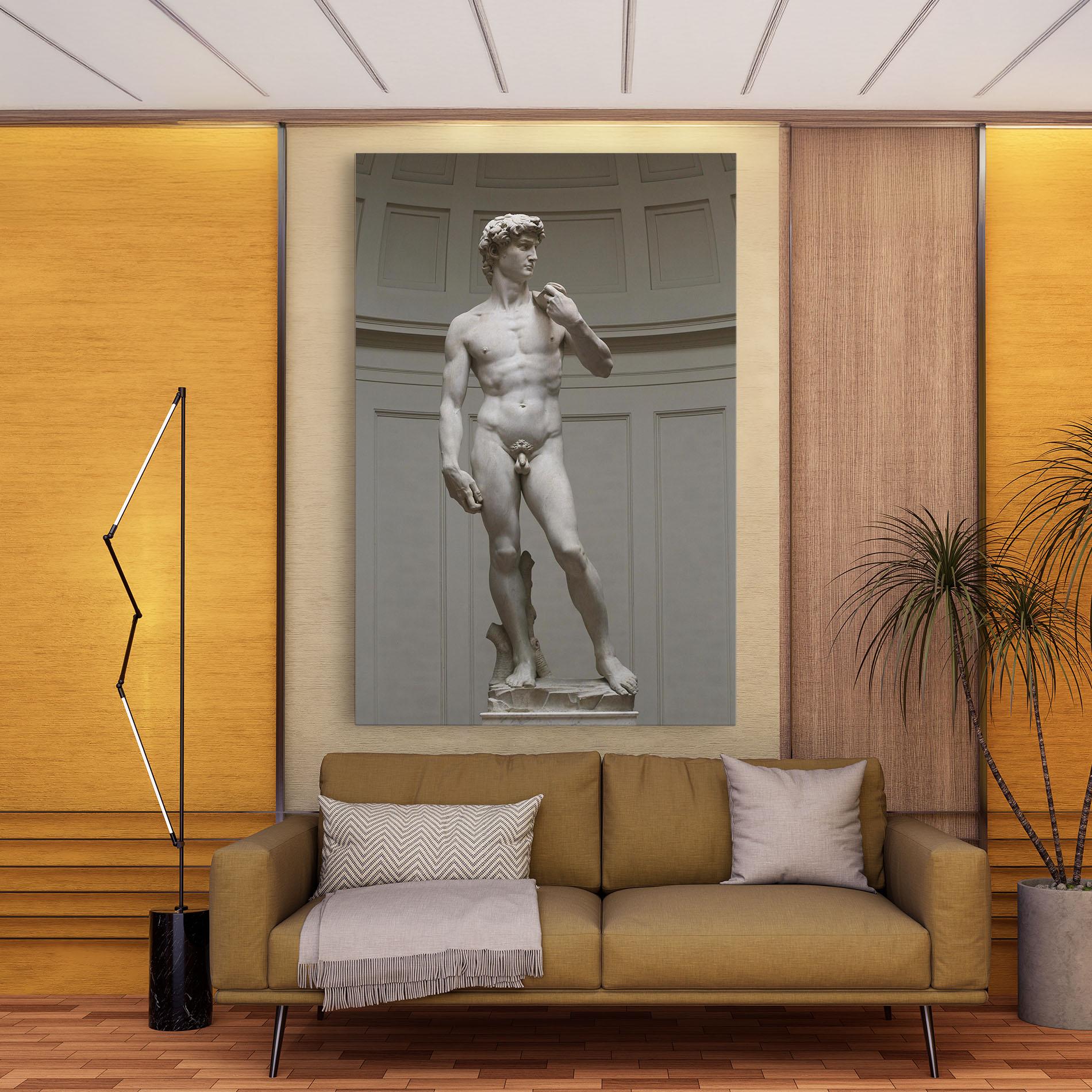Tablou Canvas Michelangelo Statue mockup 9