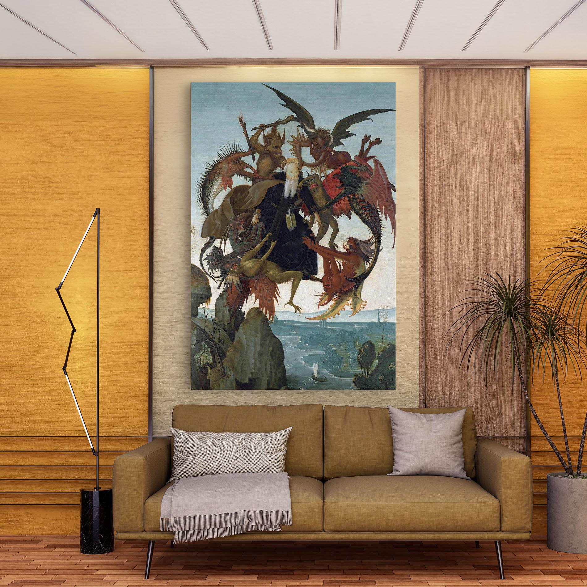 Tablou Canvas Torment Of Saint mockup 9