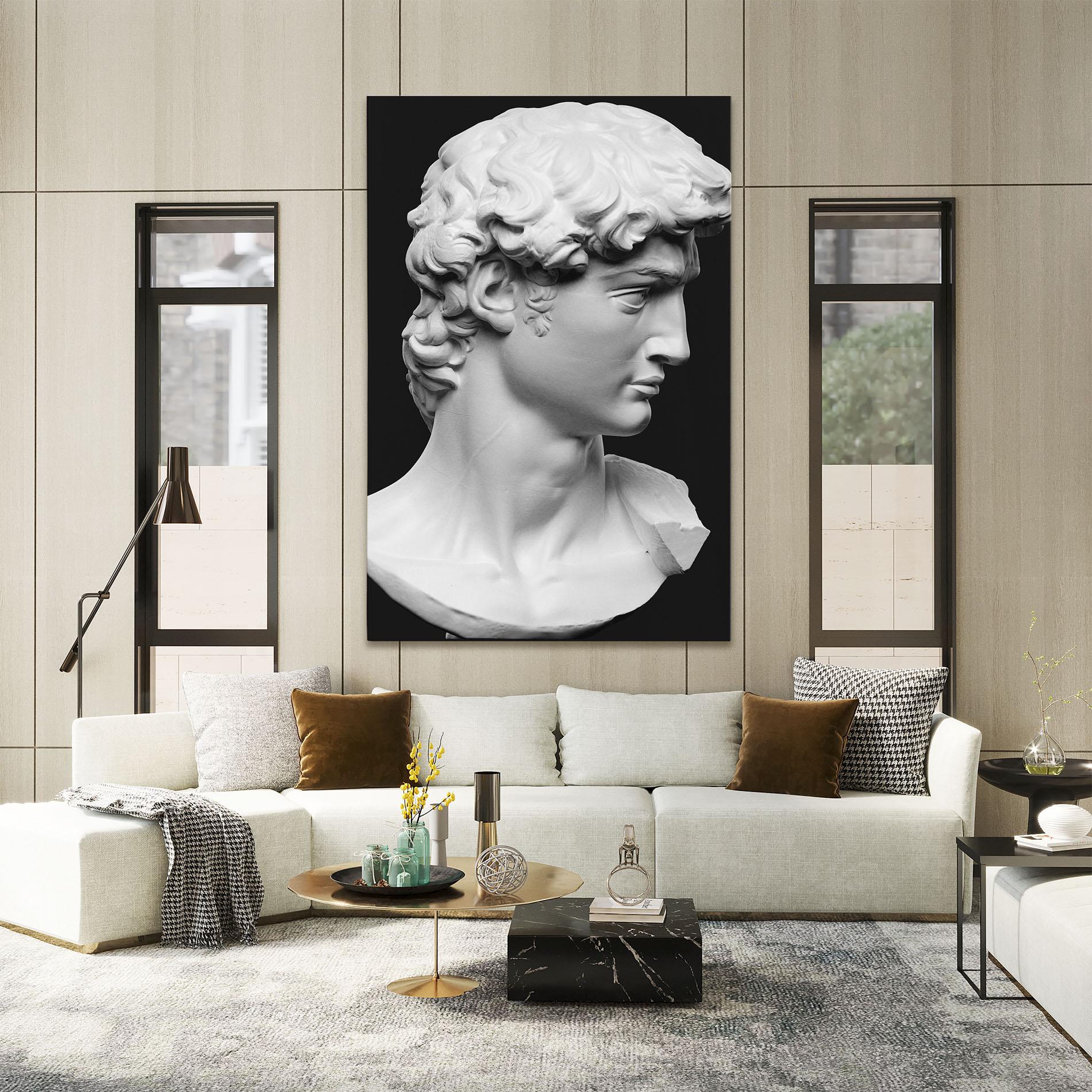 Tablou Canvas David Head mockup 2