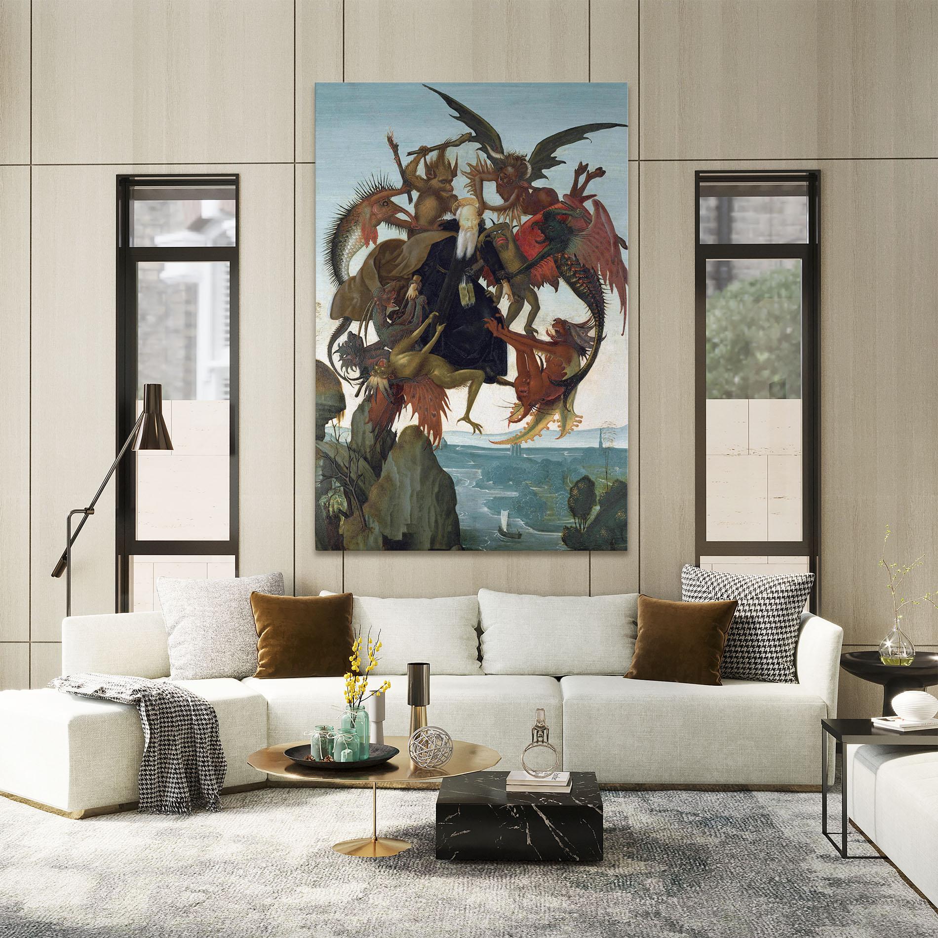 Tablou Canvas Torment Of Saint mockup 2