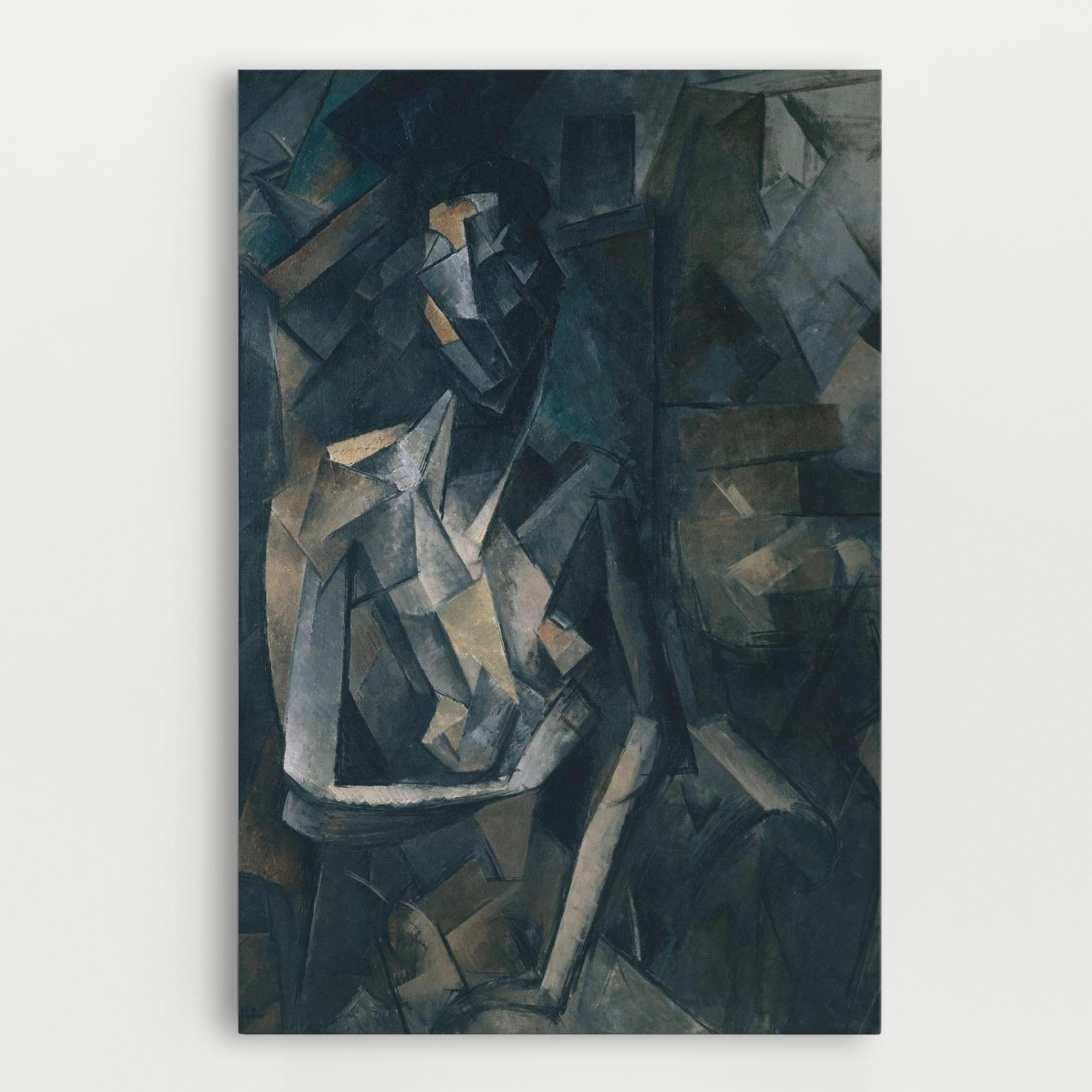 Tablou Canvas Dans Un Fauteuil mockup 0