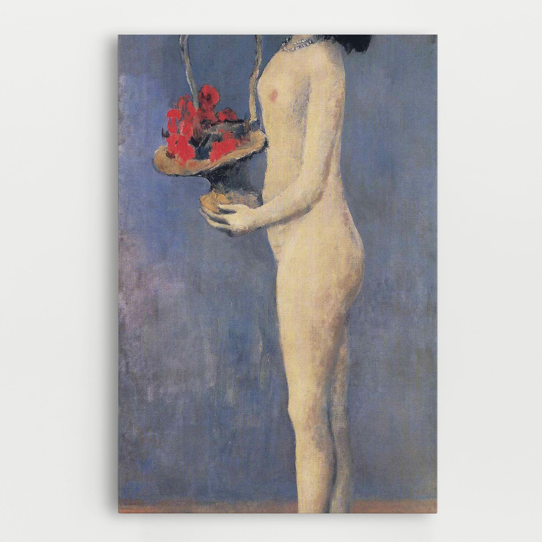 Tablou Canvas Le Panier Fleuri mockup 0