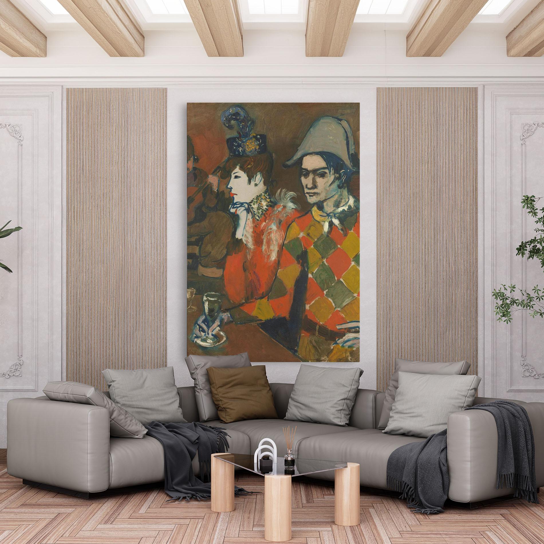 Tablou Canvas At The Lapin Agile mockup 6