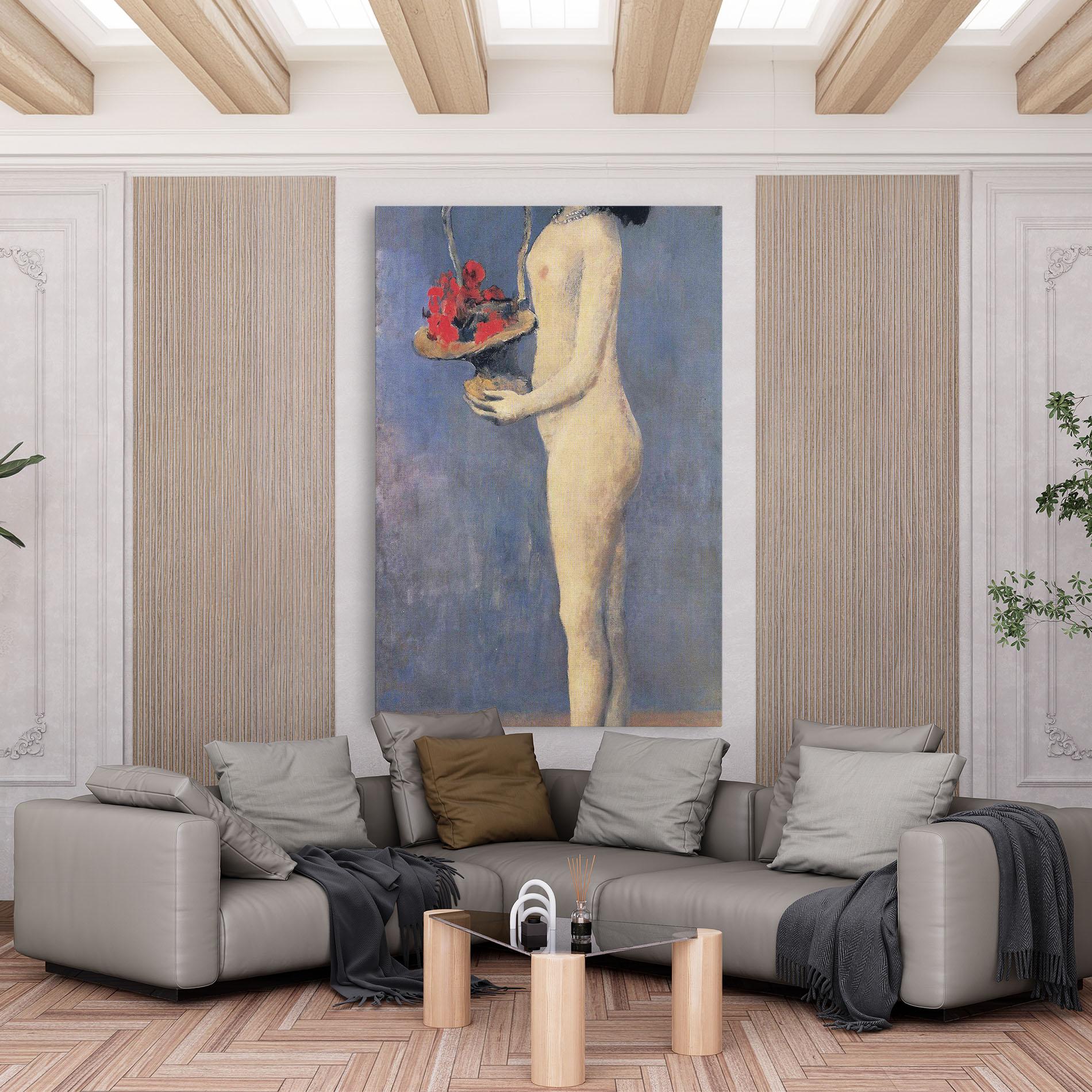 Tablou Canvas Le Panier Fleuri mockup 6