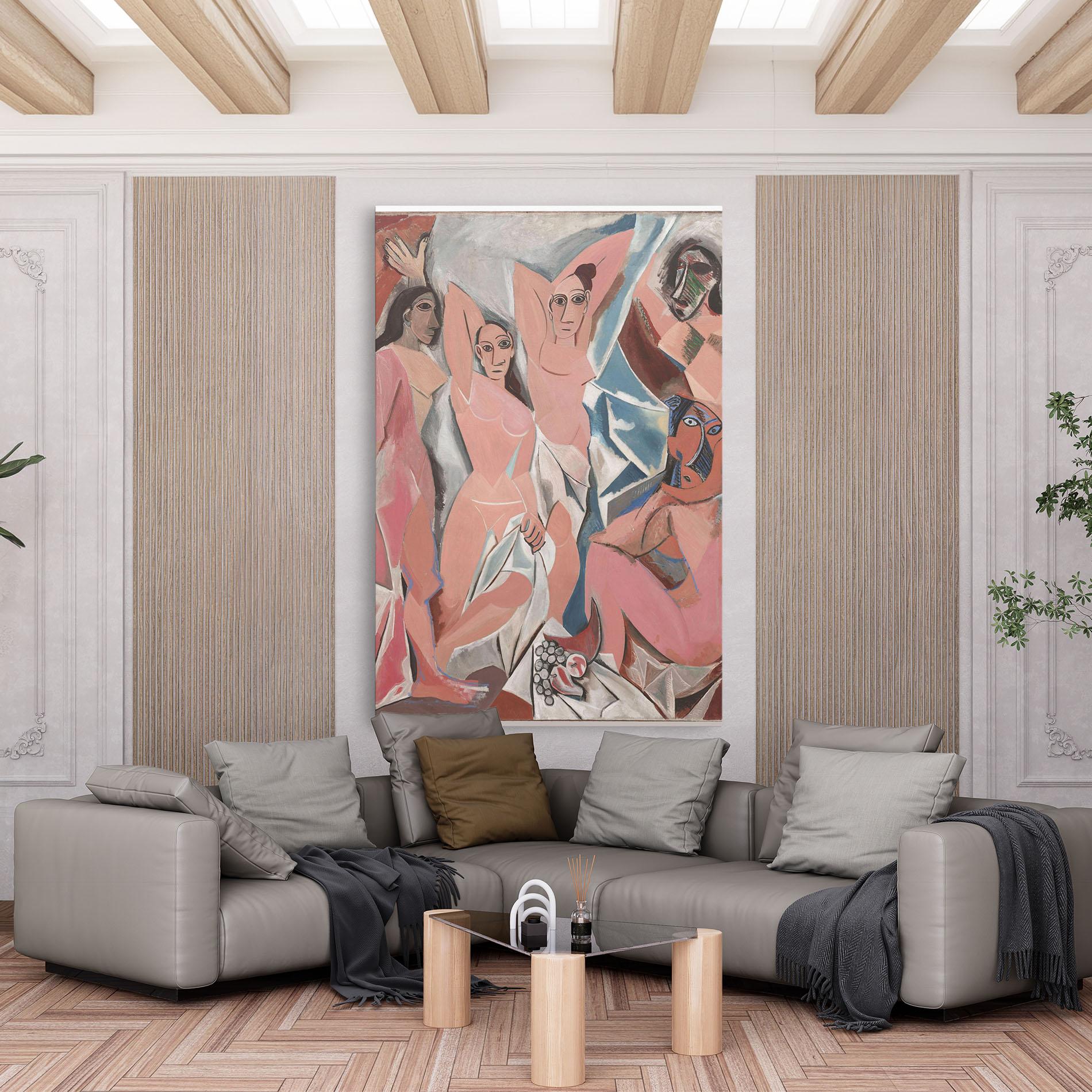 Tablou Canvas Les Demoiselles mockup 6
