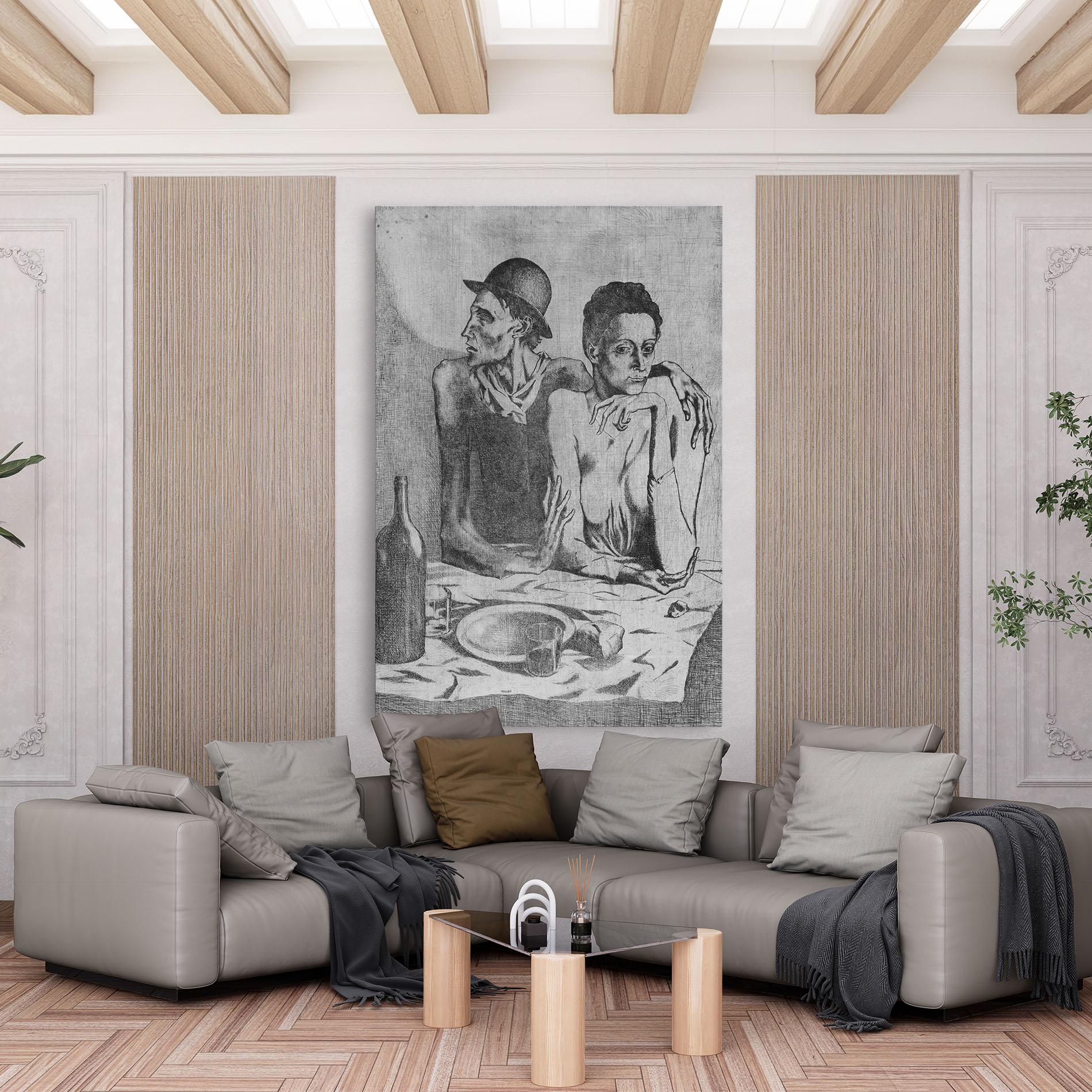 Tablou Canvas The Frugal Repast mockup 6