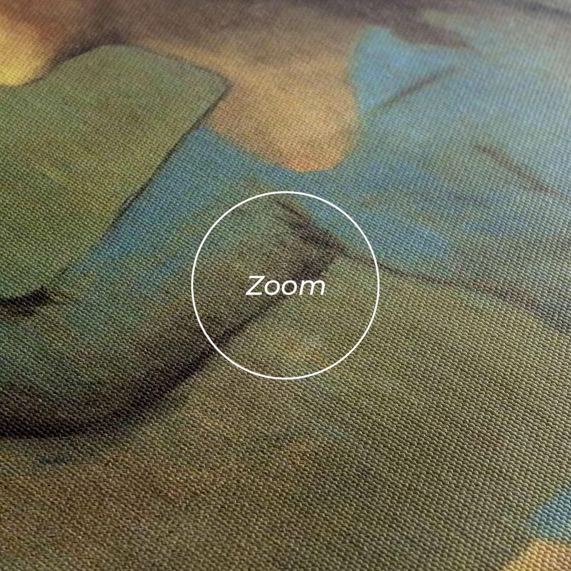 Tablou Canvas Lady With A Fan mockup 3