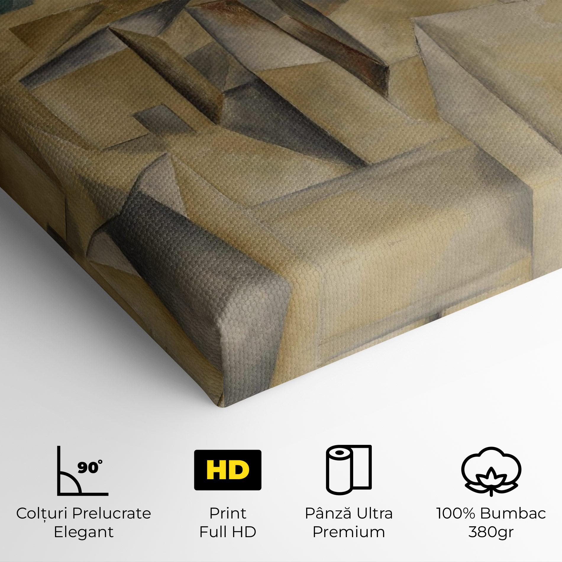 Tablou Canvas Houses On The Hill mockup 4