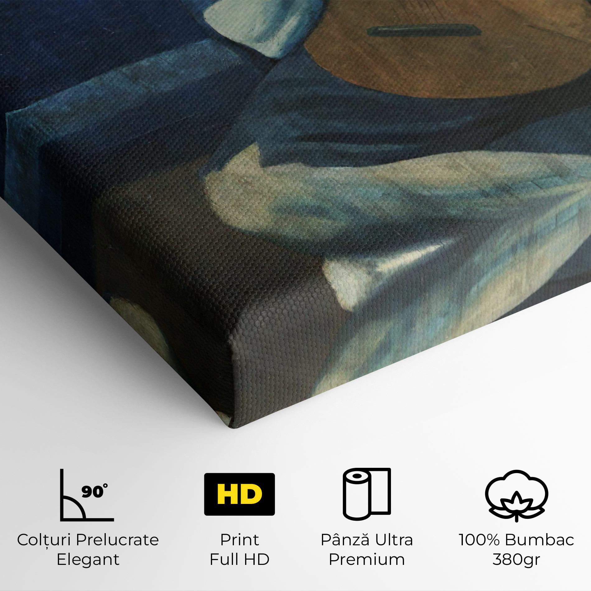 Tablou Canvas Old Guitarist mockup 4