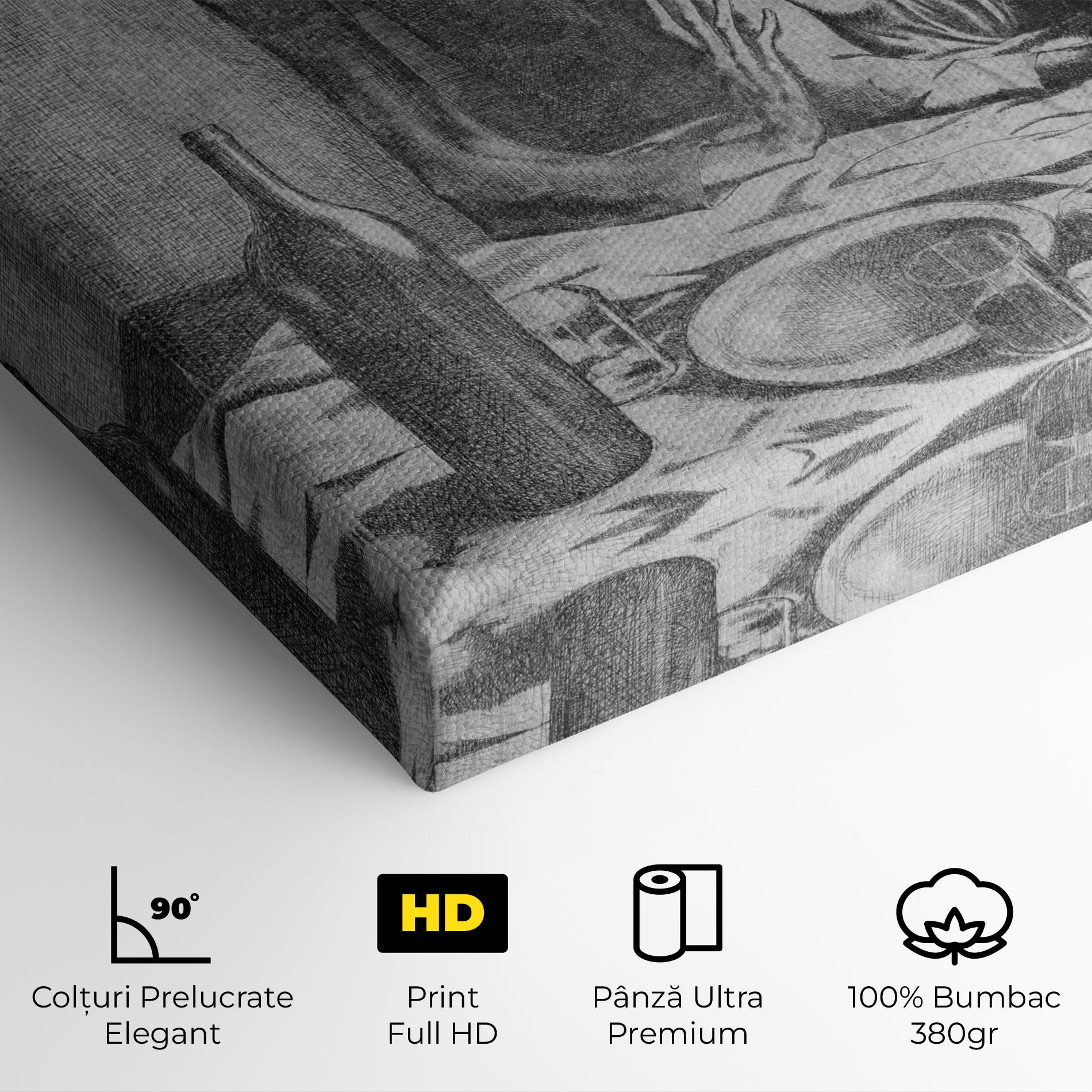 Tablou Canvas The Frugal Repast mockup 4