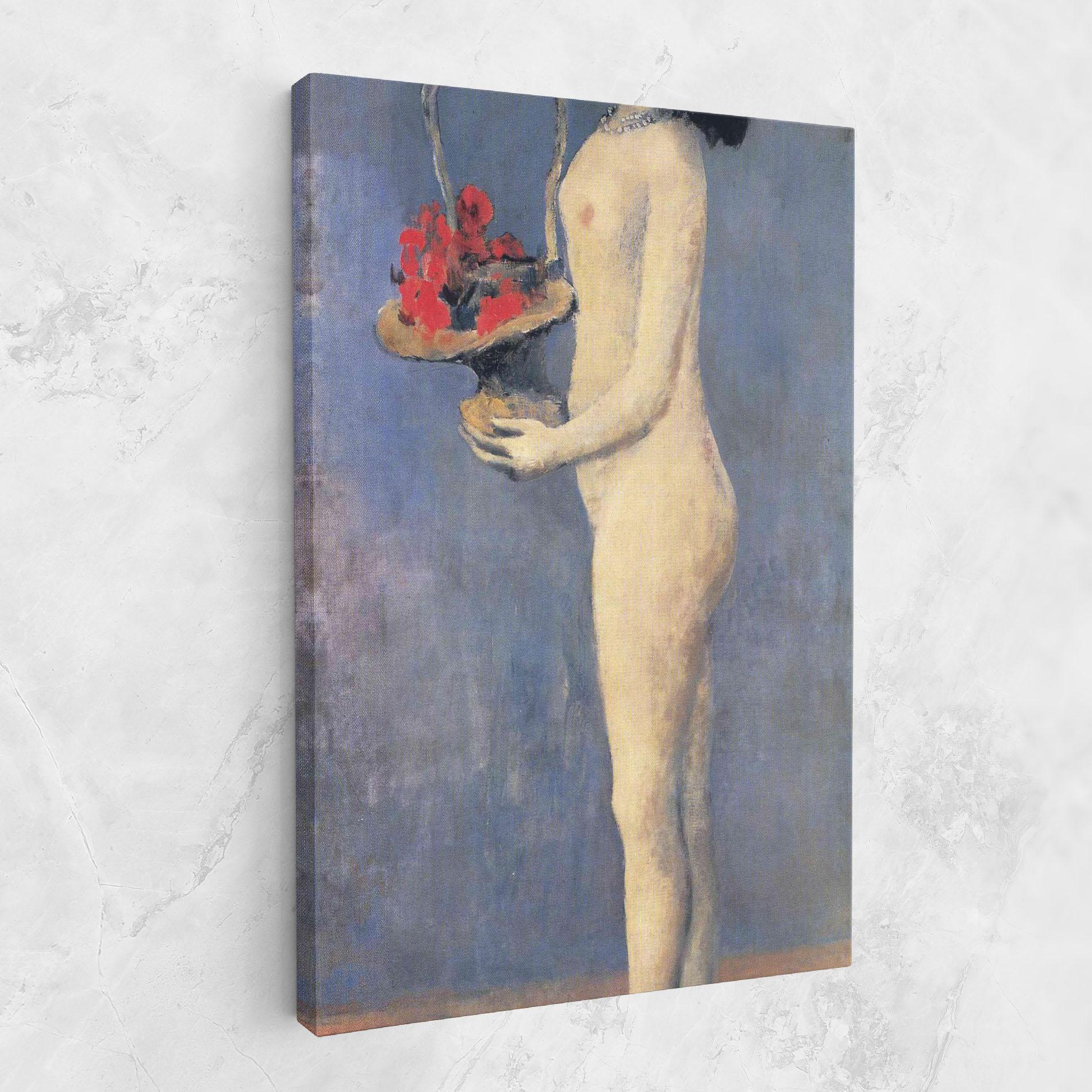 Tablou Canvas Le Panier Fleuri mockup 1