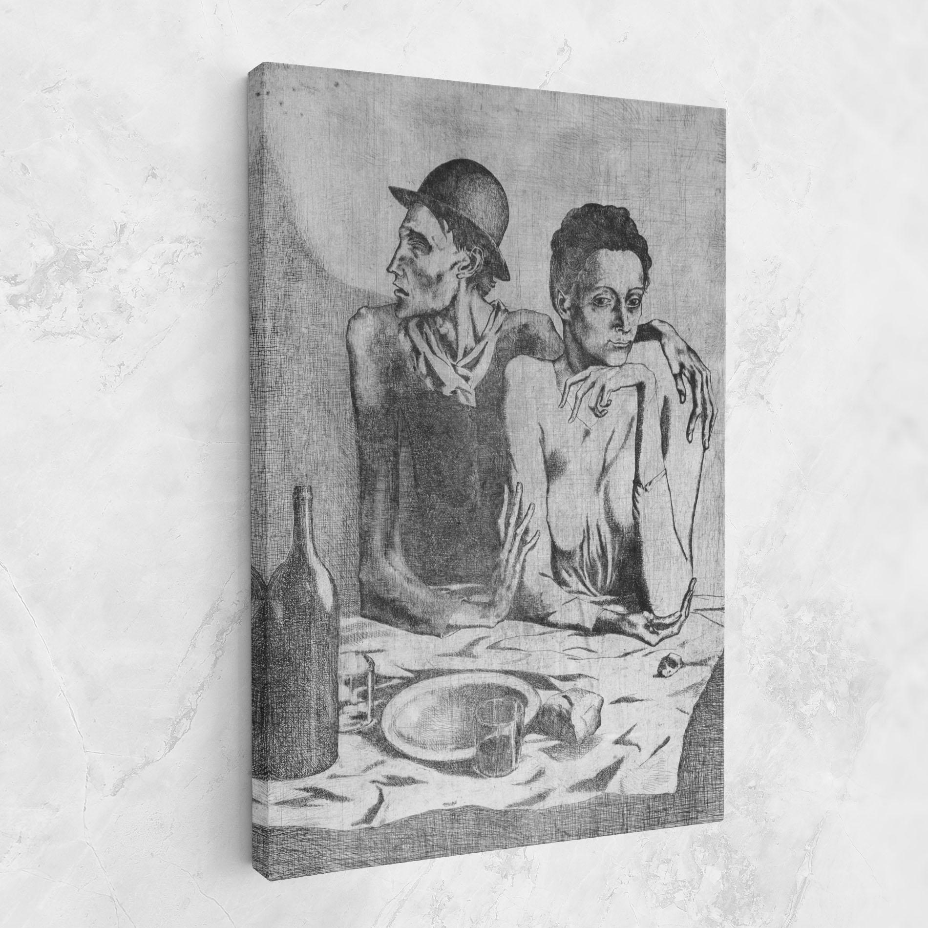 Tablou Canvas The Frugal Repast mockup 1