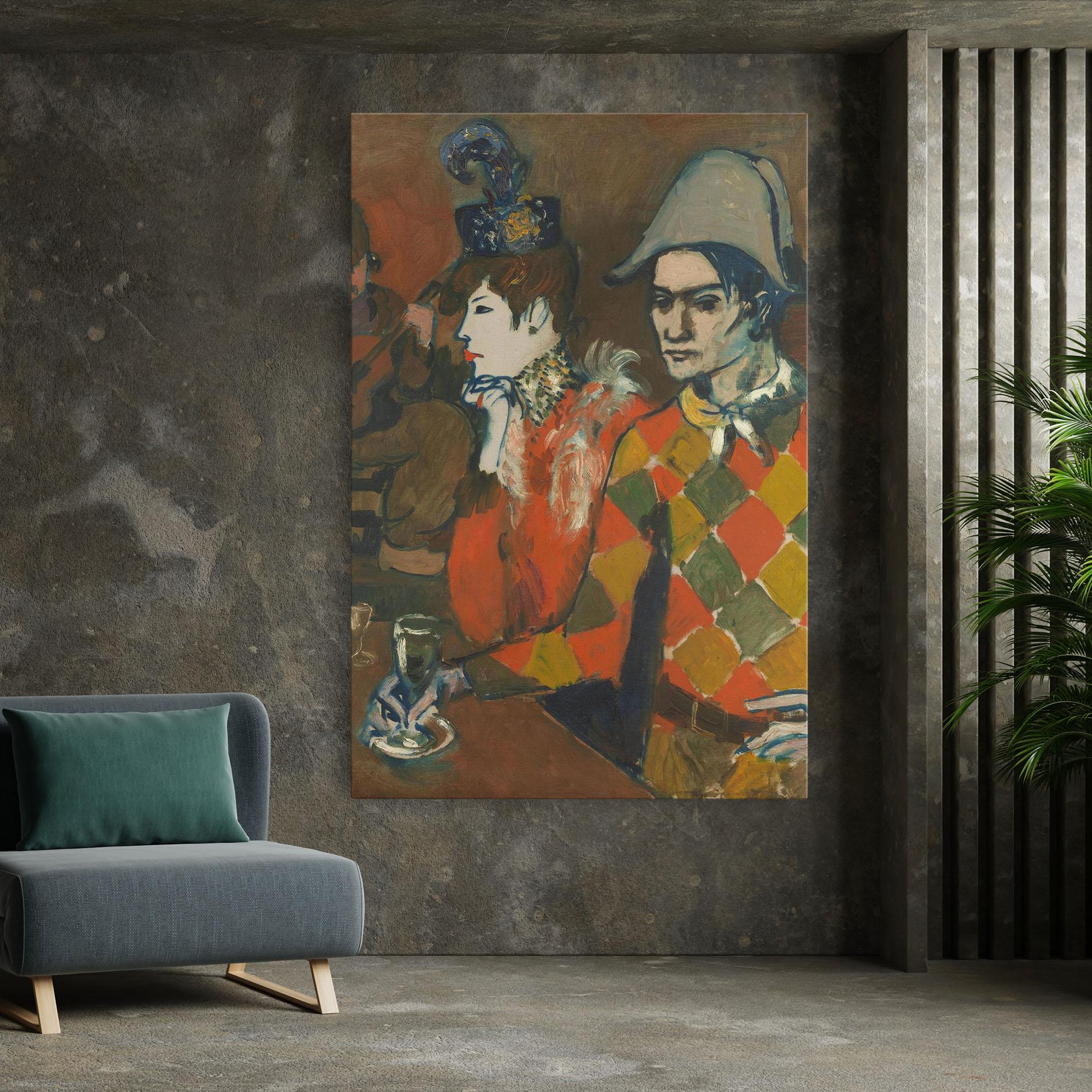 Tablou Canvas At The Lapin Agile mockup 7