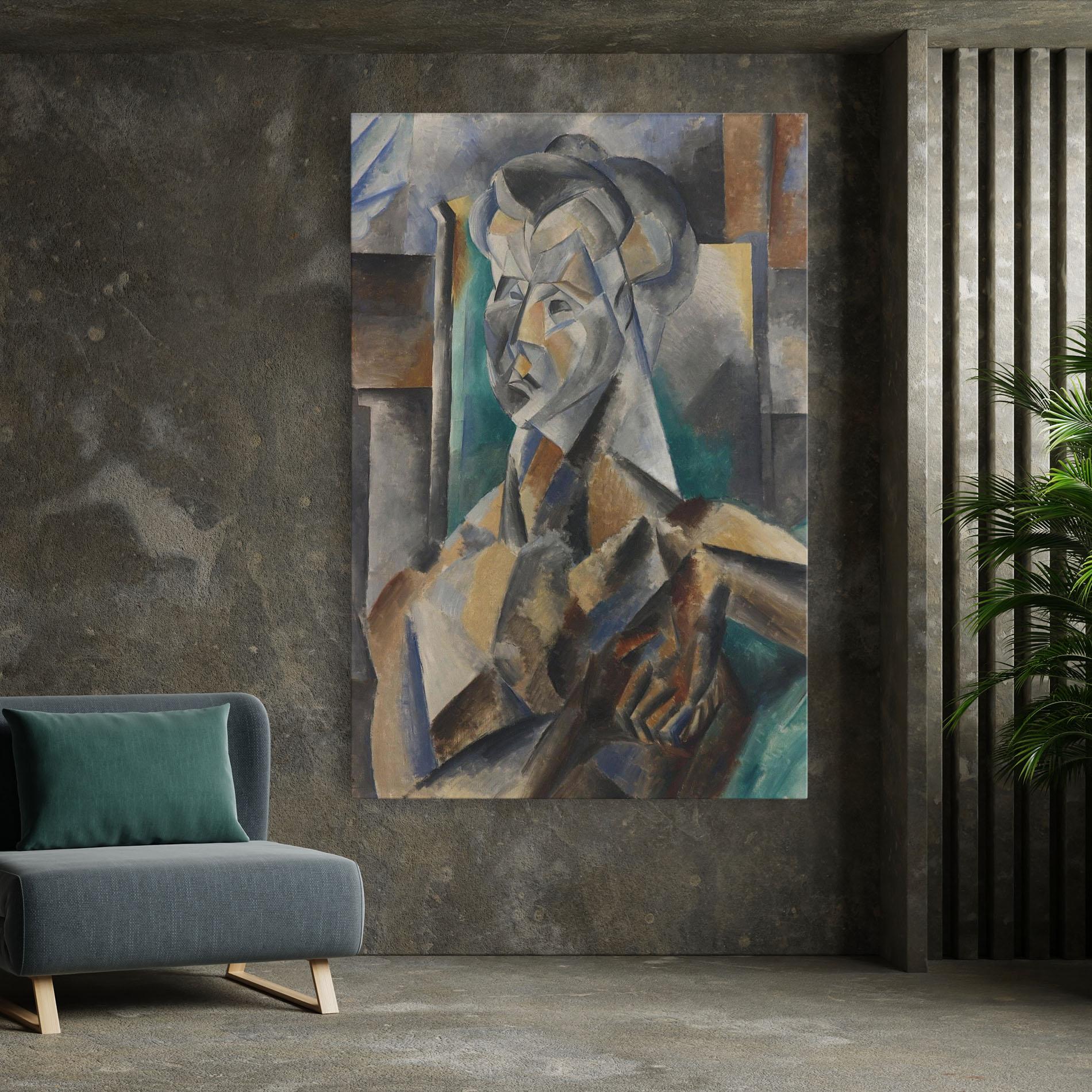 Tablou Canvas Buste De Femme mockup 7