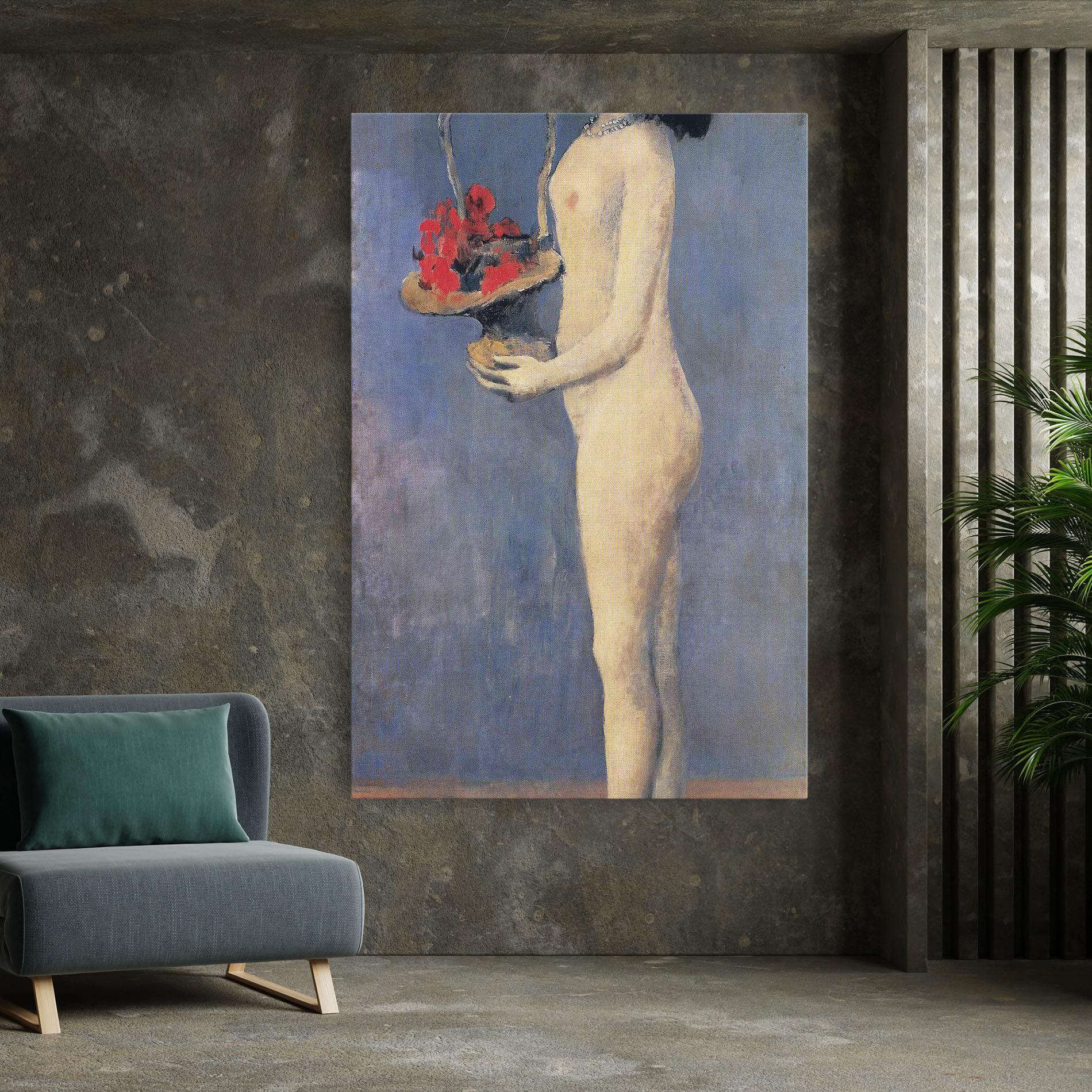 Tablou Canvas Le Panier Fleuri mockup 7