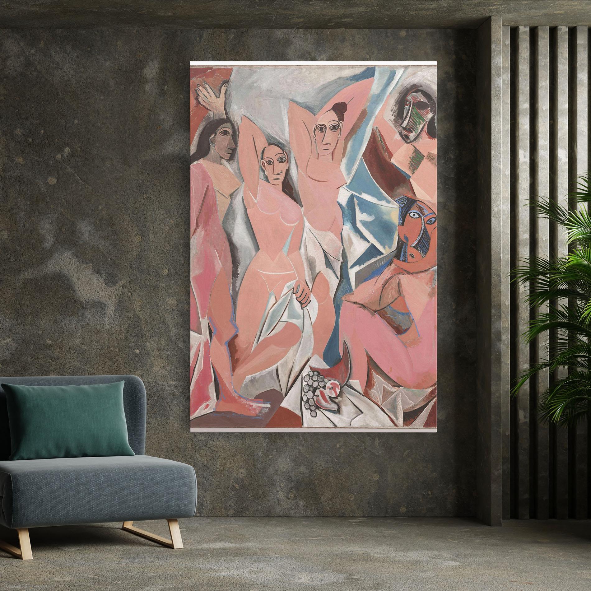 Tablou Canvas Les Demoiselles mockup 7